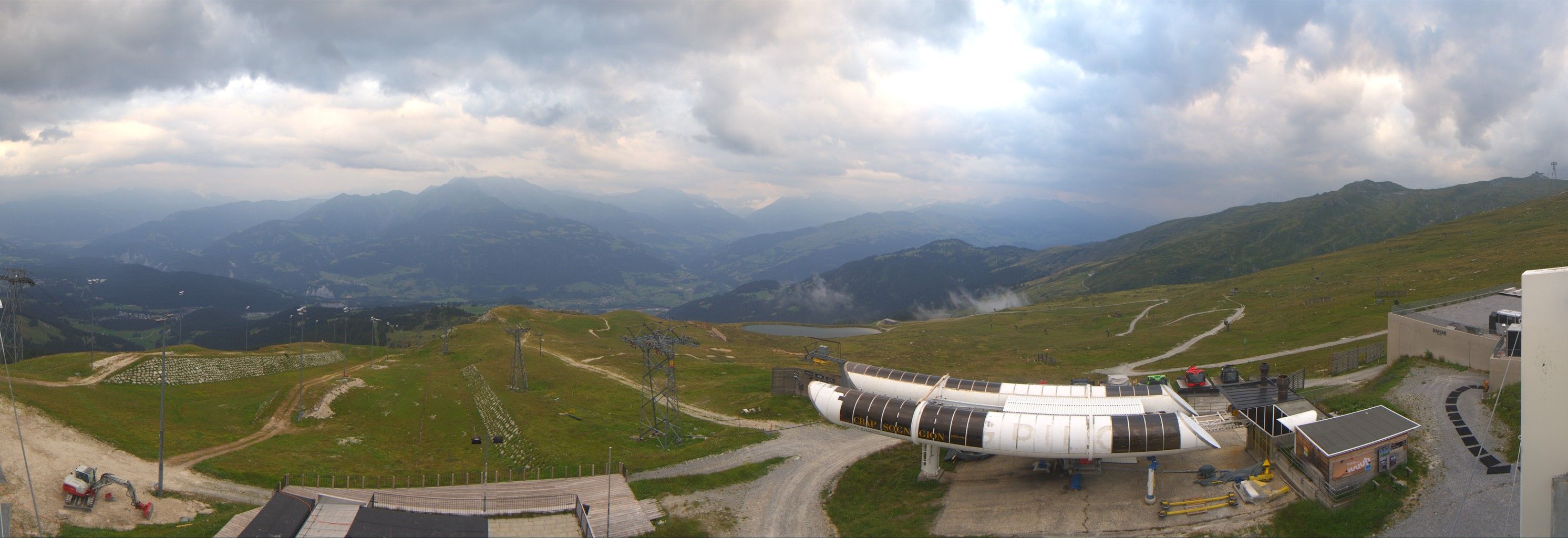 Falera: Stn. Crap Sogn Gion › Südwesten: GALAAXY Main Station - Snowpark Curnius - Lag Falerin