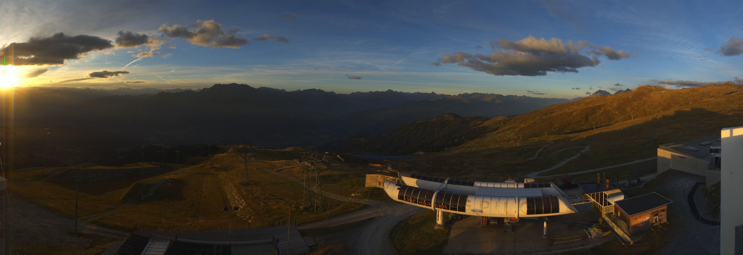 Falera: Stn. Crap Sogn Gion › Südwesten: GALAAXY Main Station - Snowpark Curnius - Lag Falerin