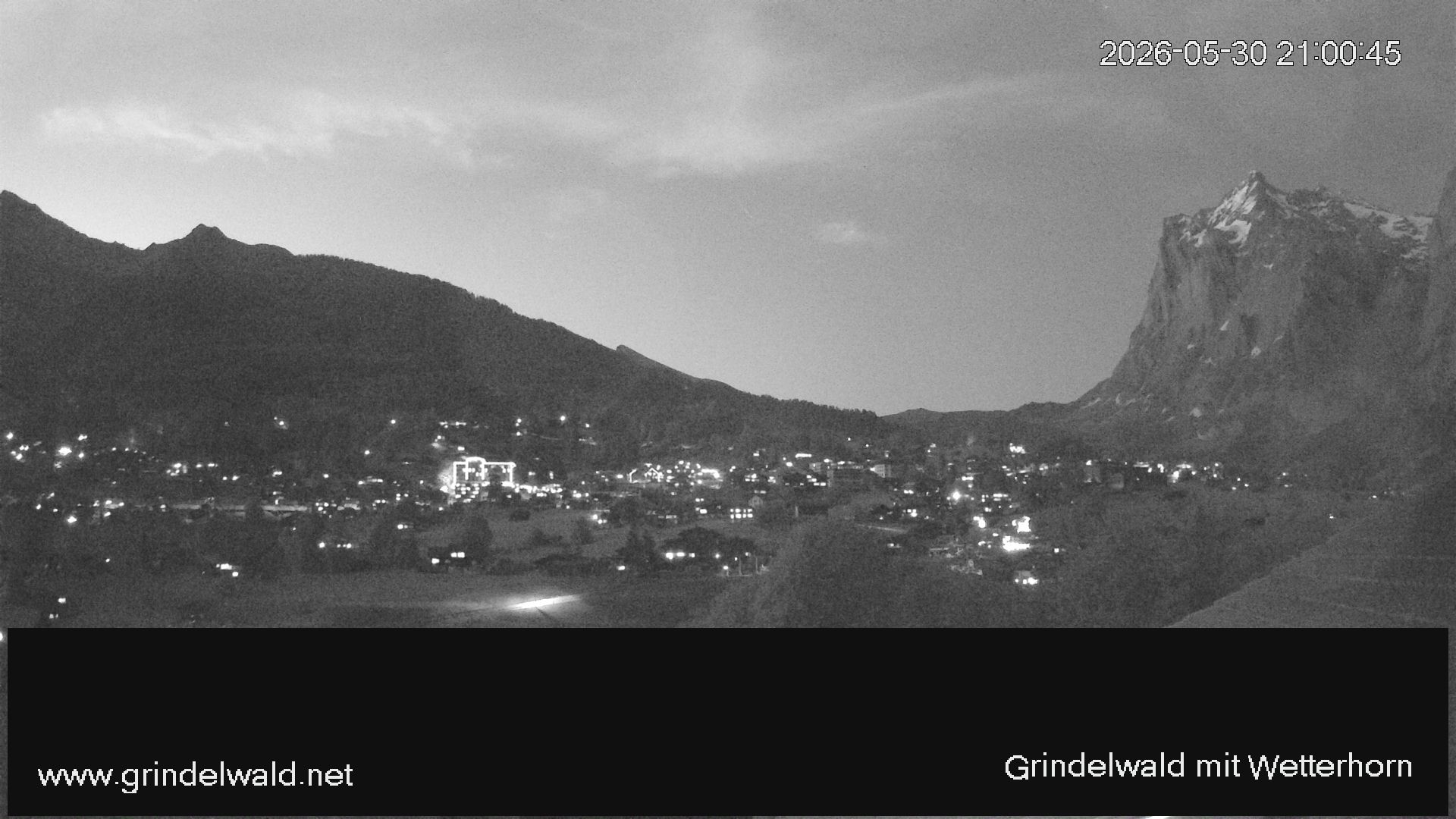 Grindelwald › Nordosten: Grindelwald - Dorf - Wetterhorn