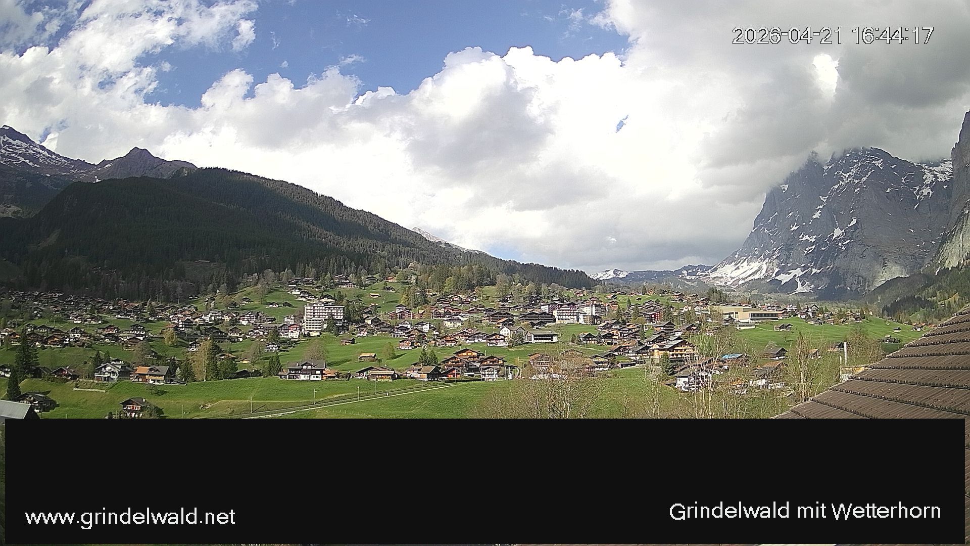 Grindelwald › Nordosten: Grindelwald - Dorf - Wetterhorn