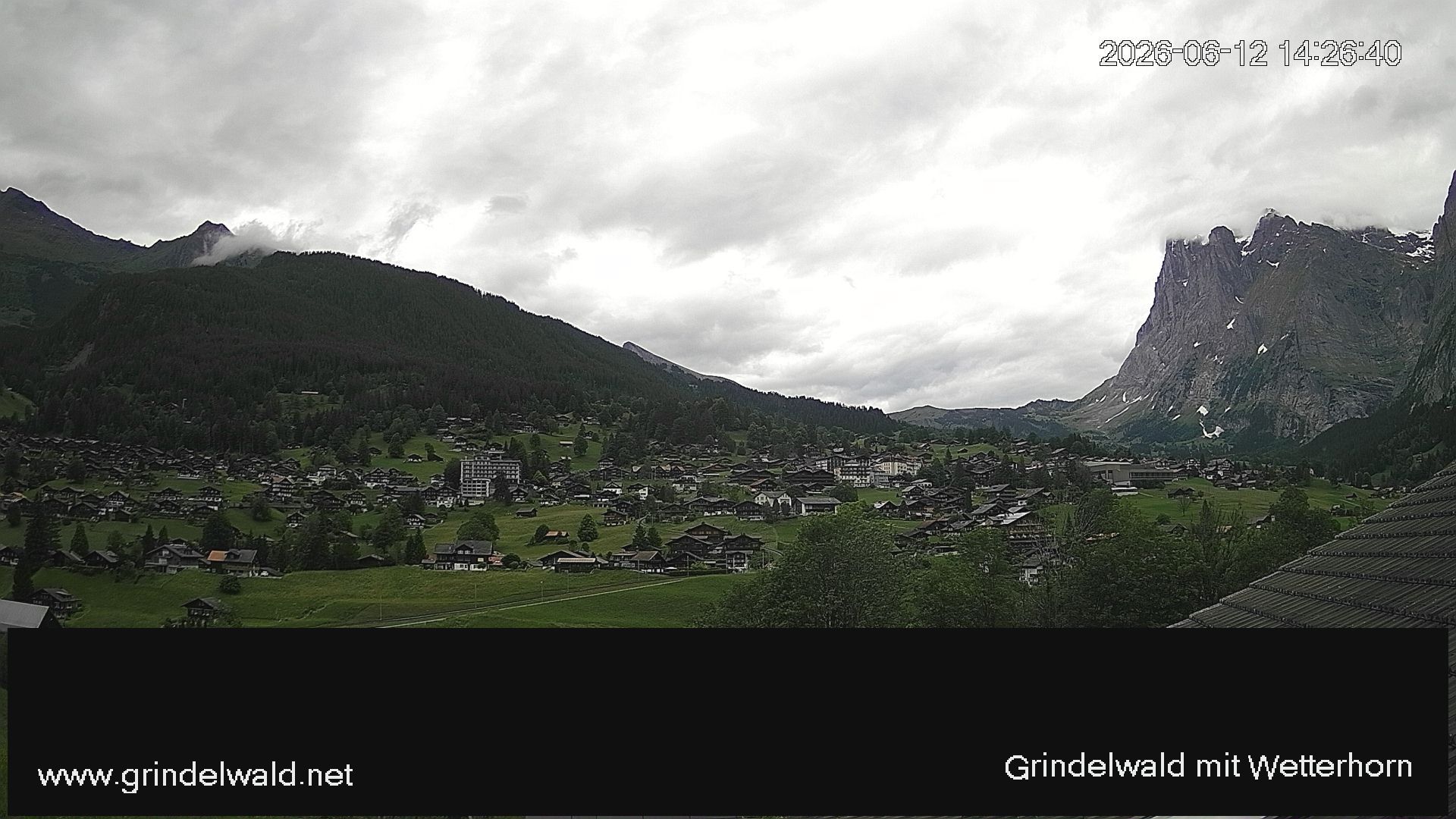 Grindelwald › Nordosten: Grindelwald - Dorf - Wetterhorn