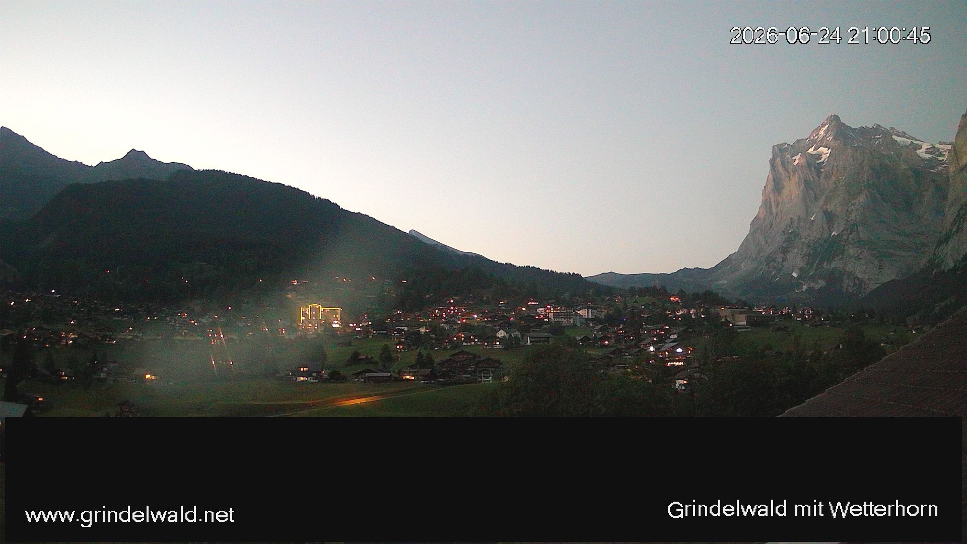 Grindelwald › Nordosten: Grindelwald - Dorf - Wetterhorn