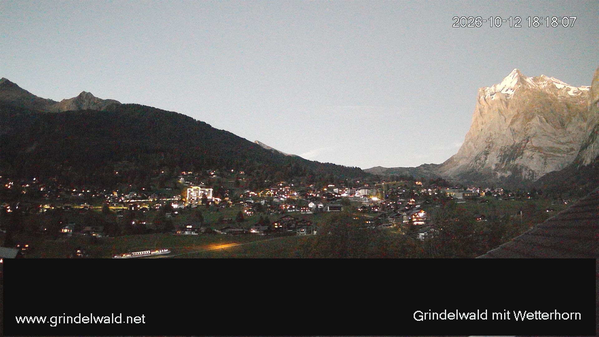Grindelwald › Nordosten: Grindelwald - Dorf - Wetterhorn
