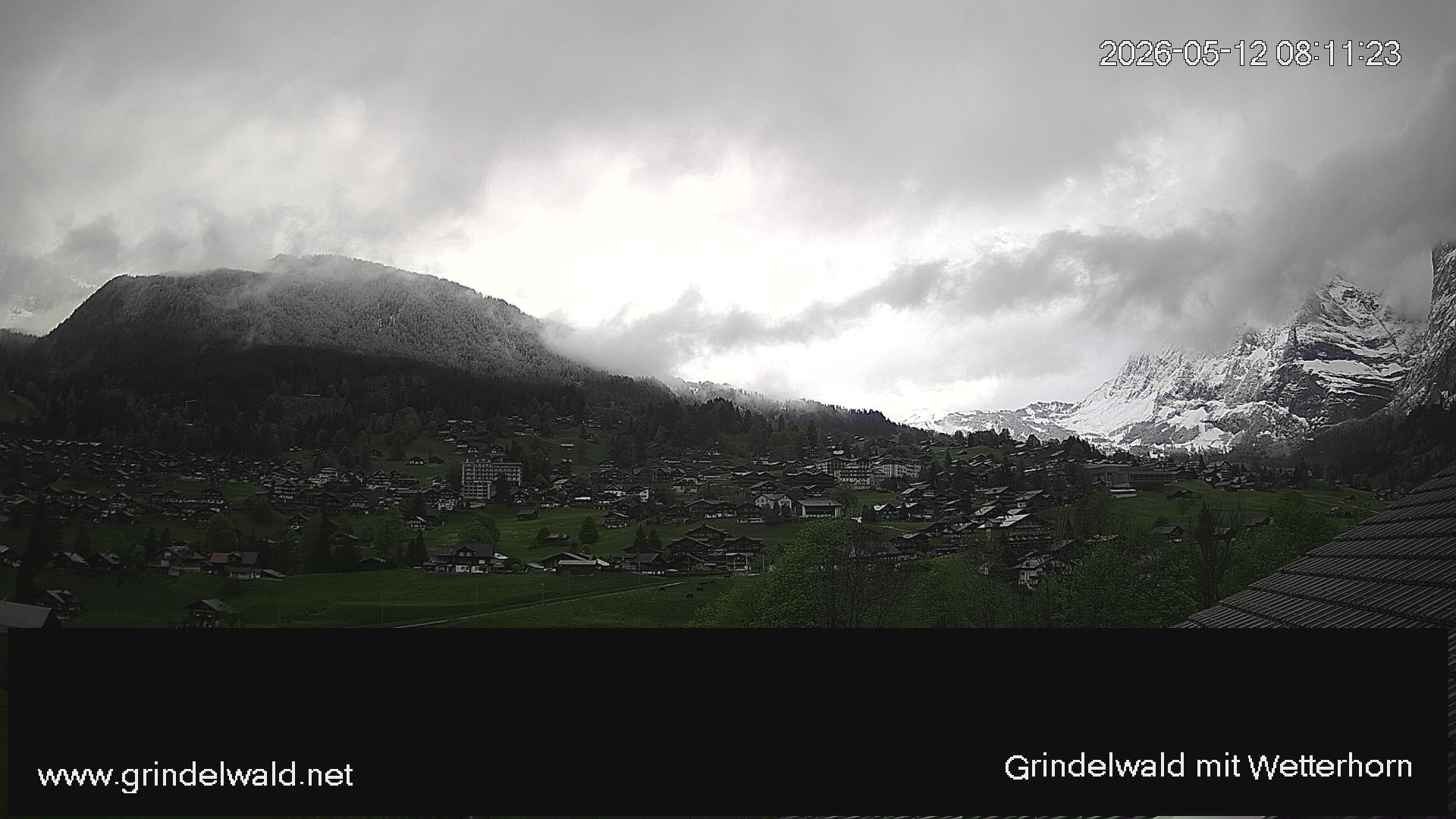 Grindelwald › Nordosten: Grindelwald - Dorf - Wetterhorn
