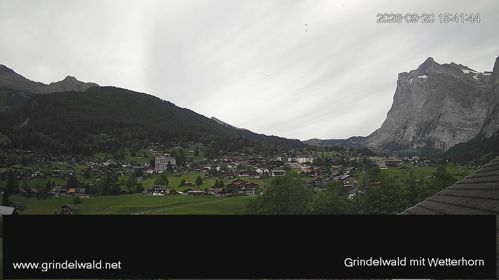 Grindelwald › Nordosten: Grindelwald - Dorf - Wetterhorn