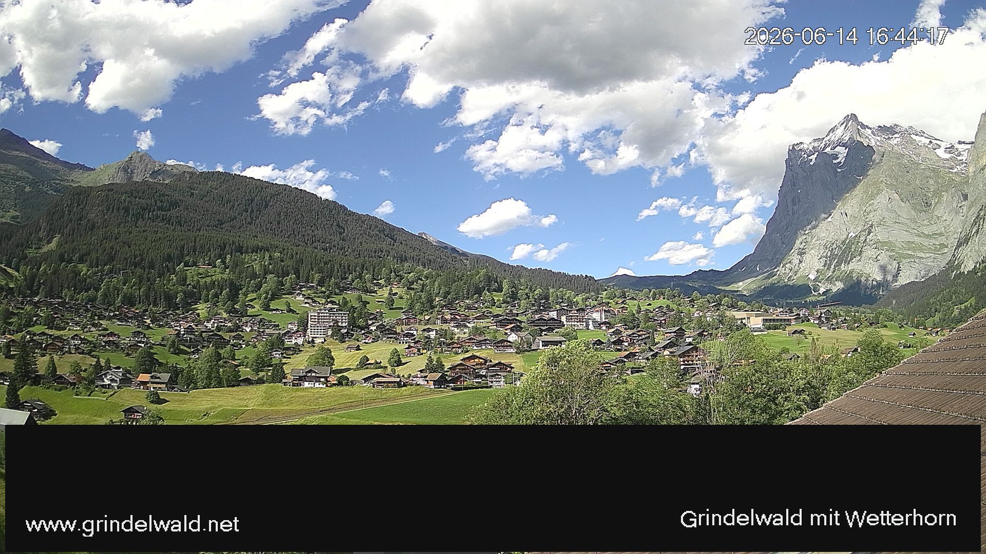 Grindelwald › Nordosten: Grindelwald - Dorf - Wetterhorn