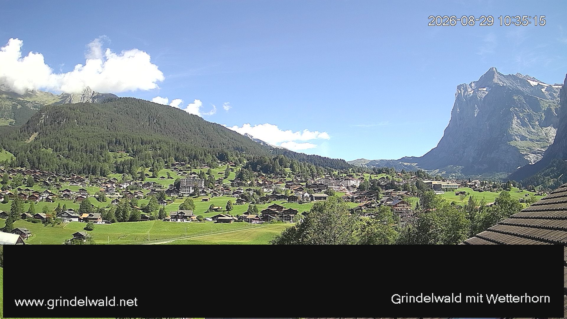 Grindelwald › Nordosten: Grindelwald - Dorf - Wetterhorn