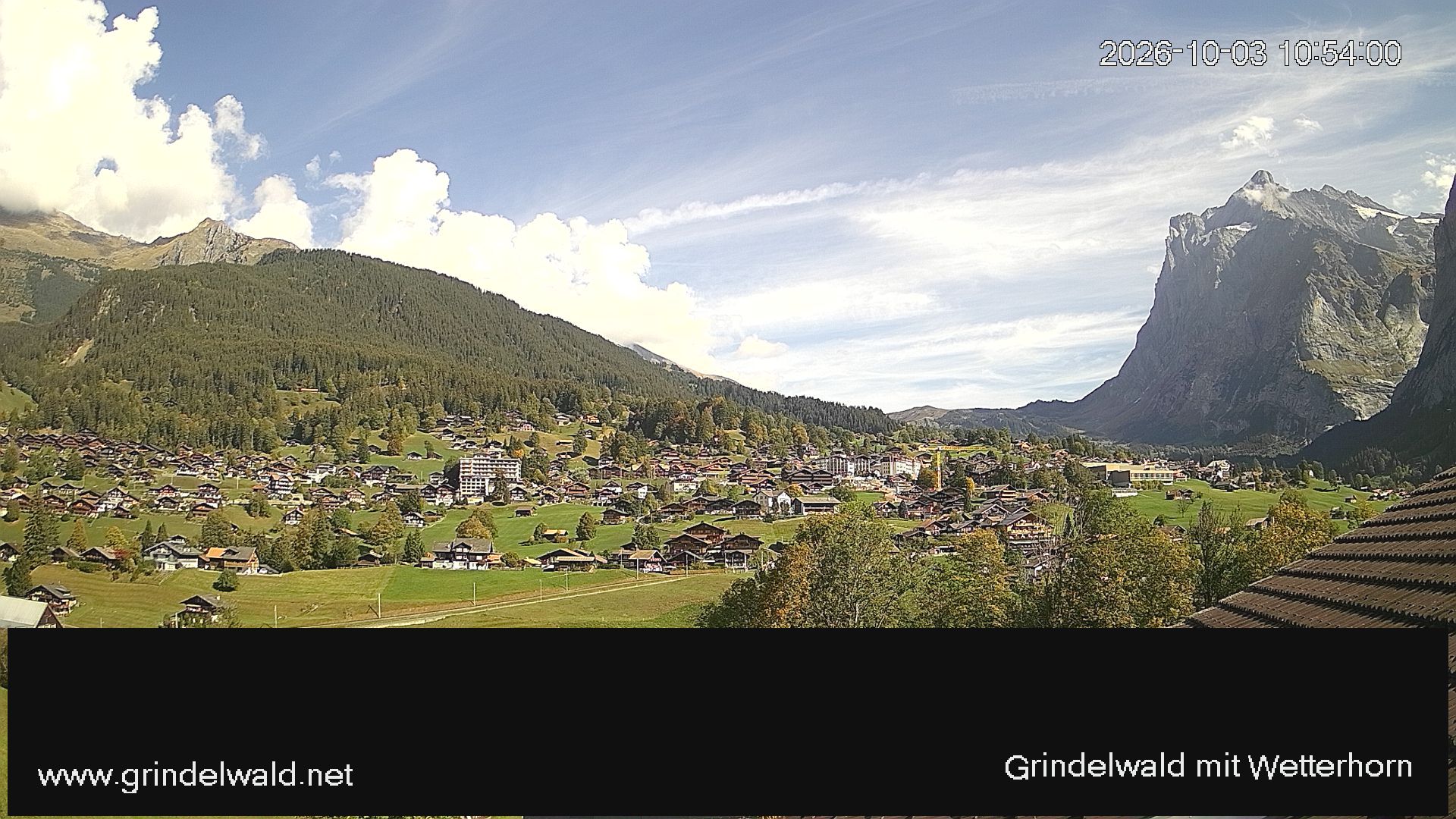 Grindelwald › Nordosten: Grindelwald - Dorf - Wetterhorn
