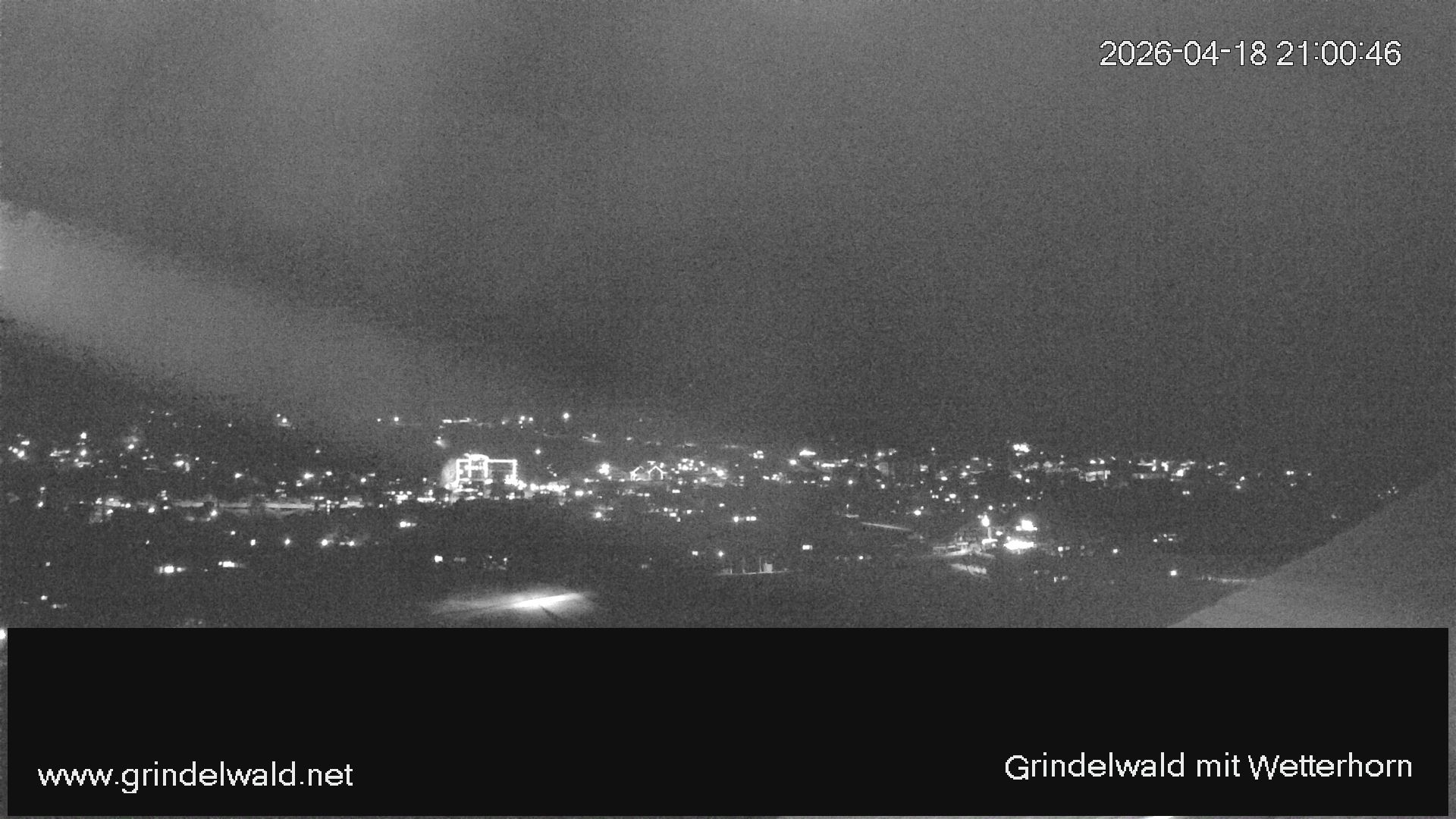 Grindelwald: Grindelwald - Dorf - Wetterhorn