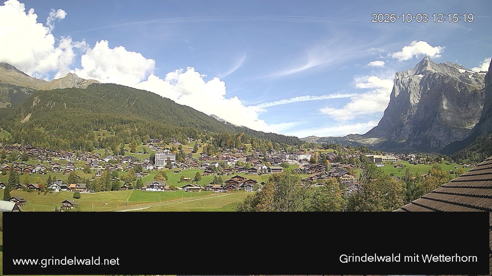 Grindelwald › Nordosten: Grindelwald - Dorf - Wetterhorn