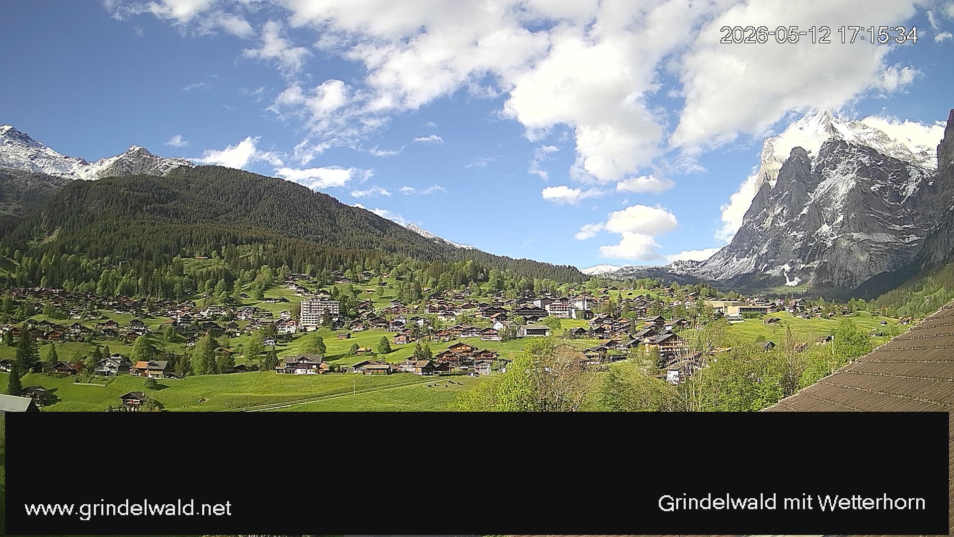 Grindelwald › Nordosten: Grindelwald - Dorf - Wetterhorn