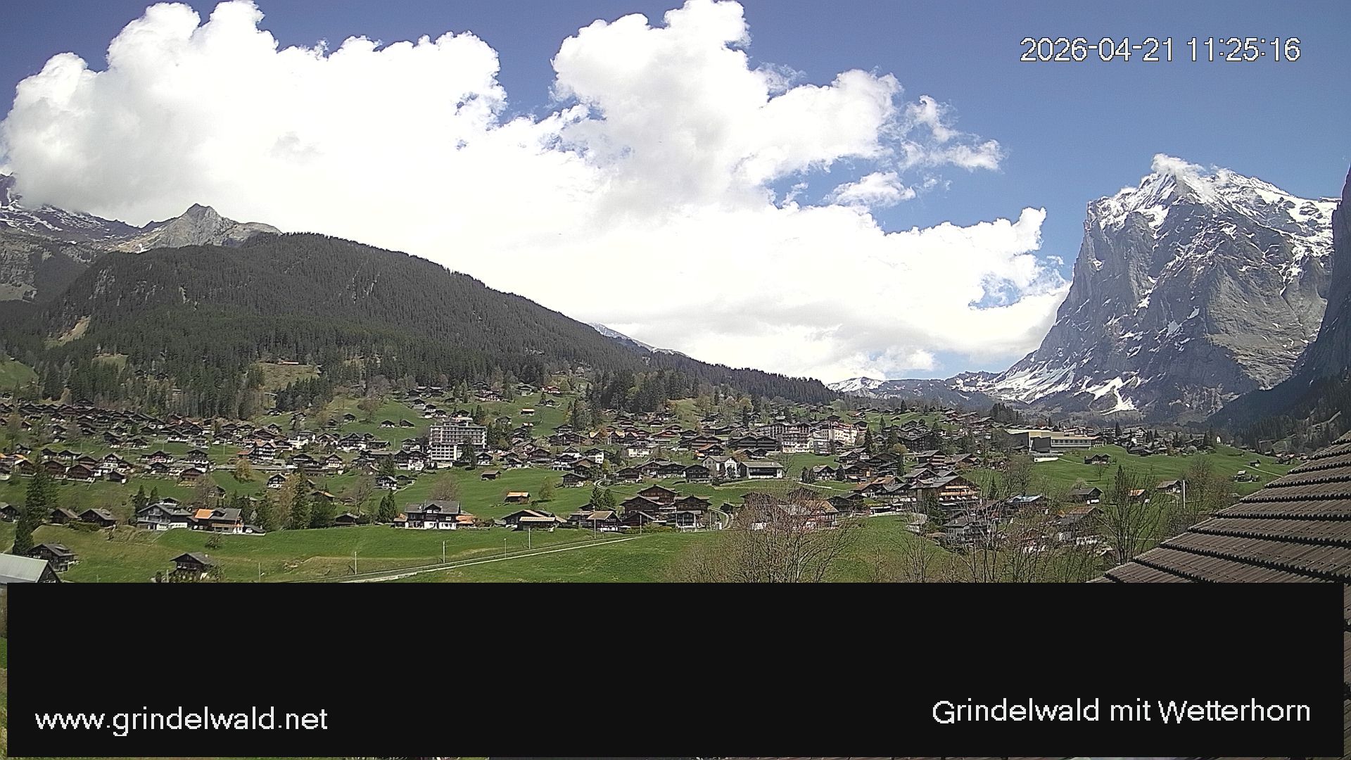 Grindelwald › Nordosten: Grindelwald - Dorf - Wetterhorn