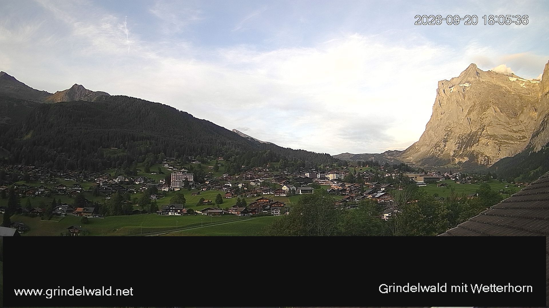 Grindelwald › Nordosten: Grindelwald - Dorf - Wetterhorn