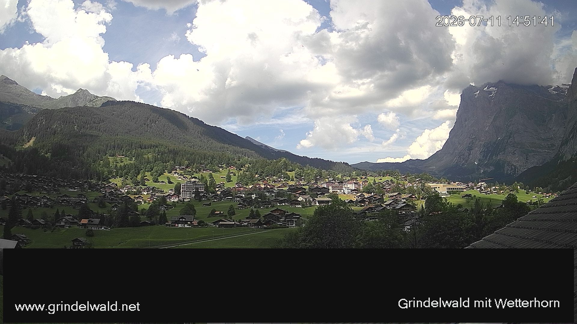 Grindelwald › Nordosten: Grindelwald - Dorf - Wetterhorn