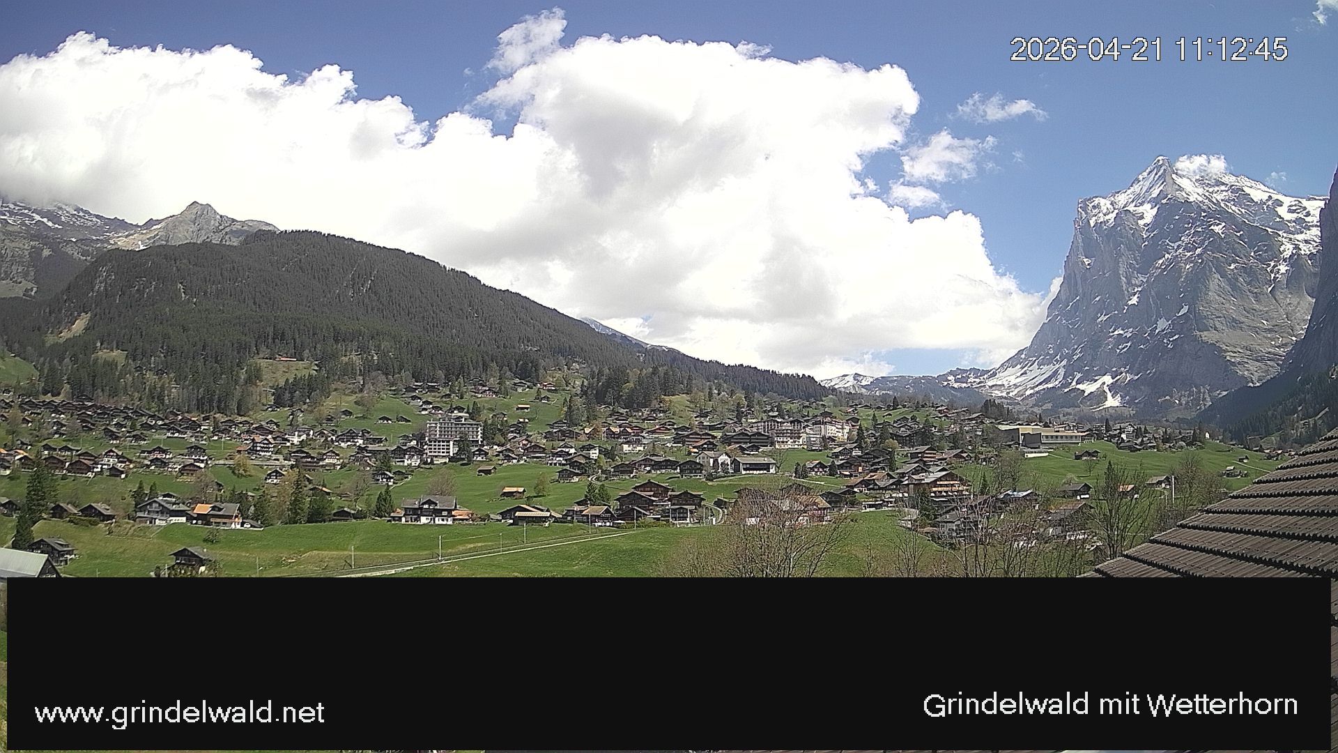 Grindelwald › Nordosten: Grindelwald - Dorf - Wetterhorn