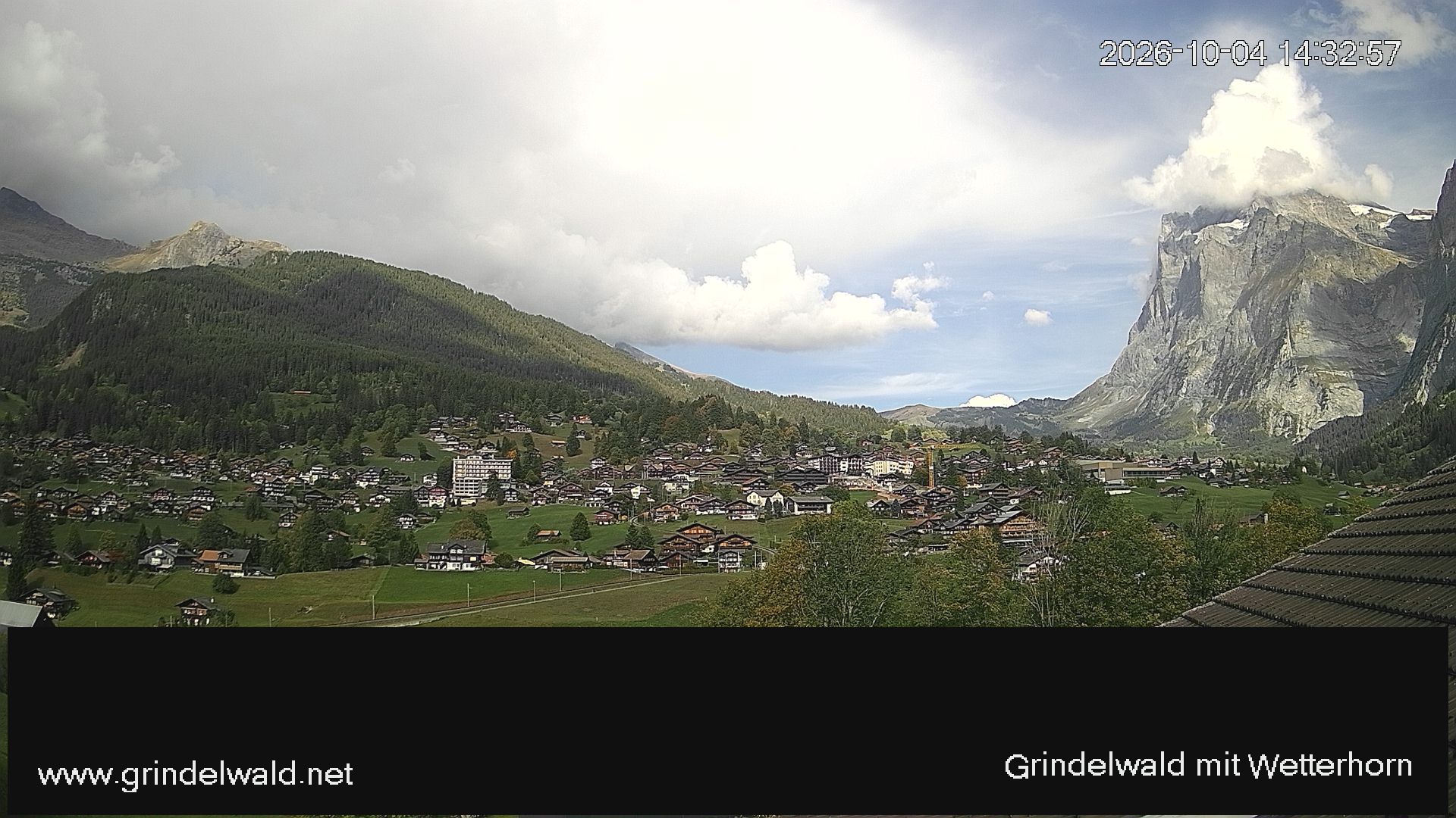 Grindelwald › Nordosten: Grindelwald - Dorf - Wetterhorn