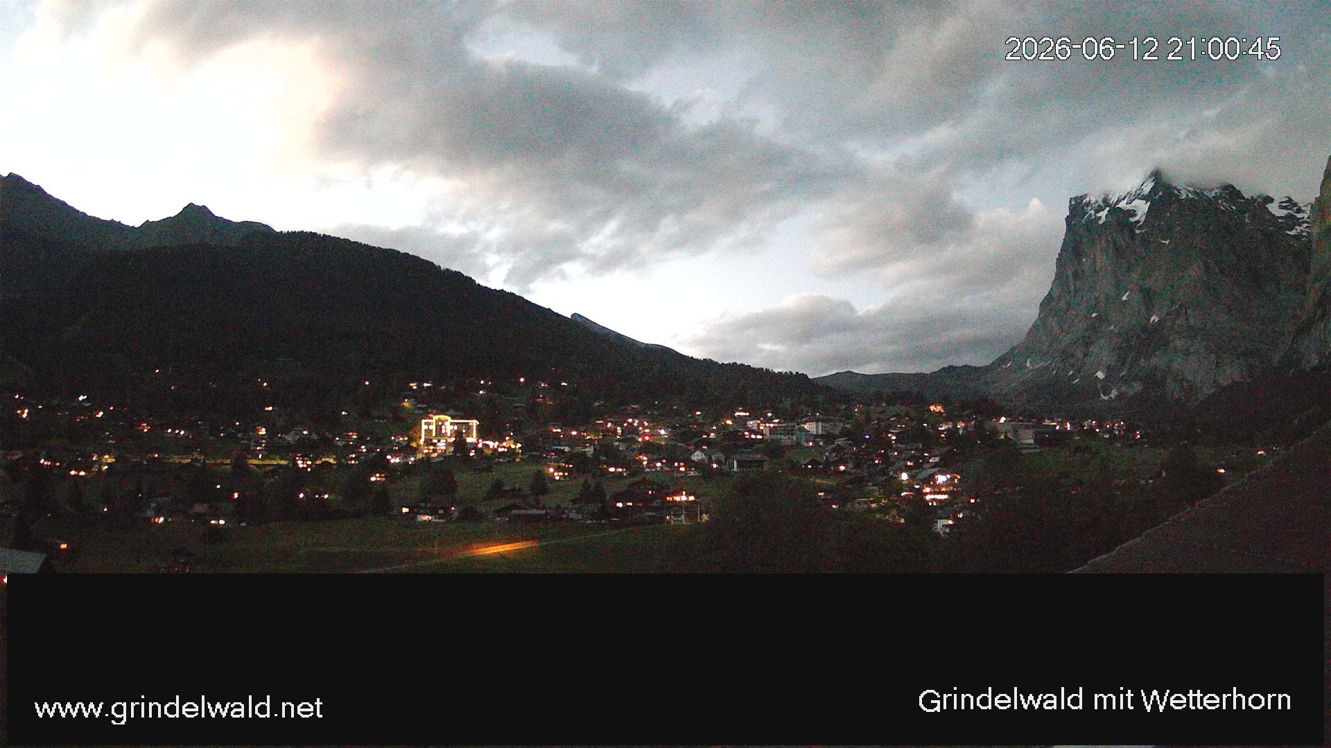 Grindelwald › Nordosten: Grindelwald - Dorf - Wetterhorn