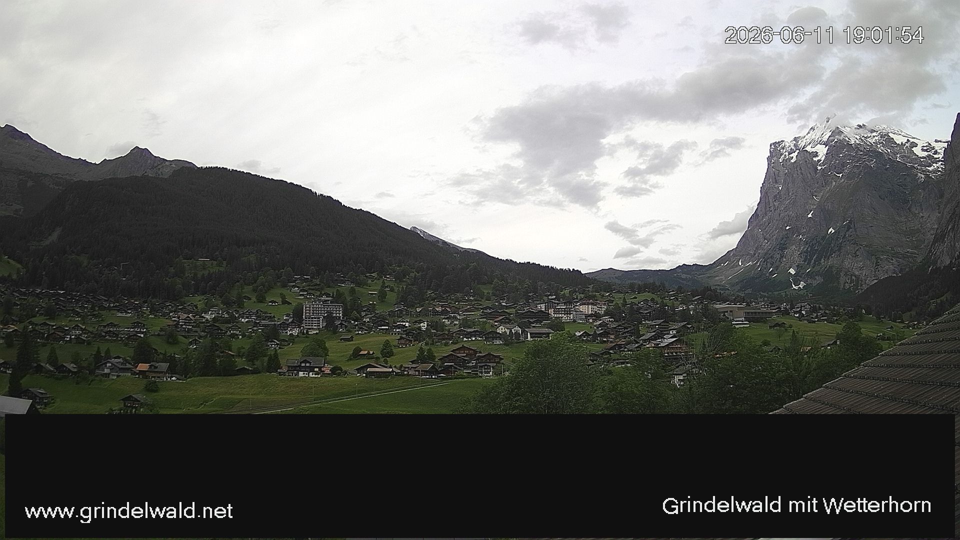 Grindelwald › Nordosten: Grindelwald - Dorf - Wetterhorn