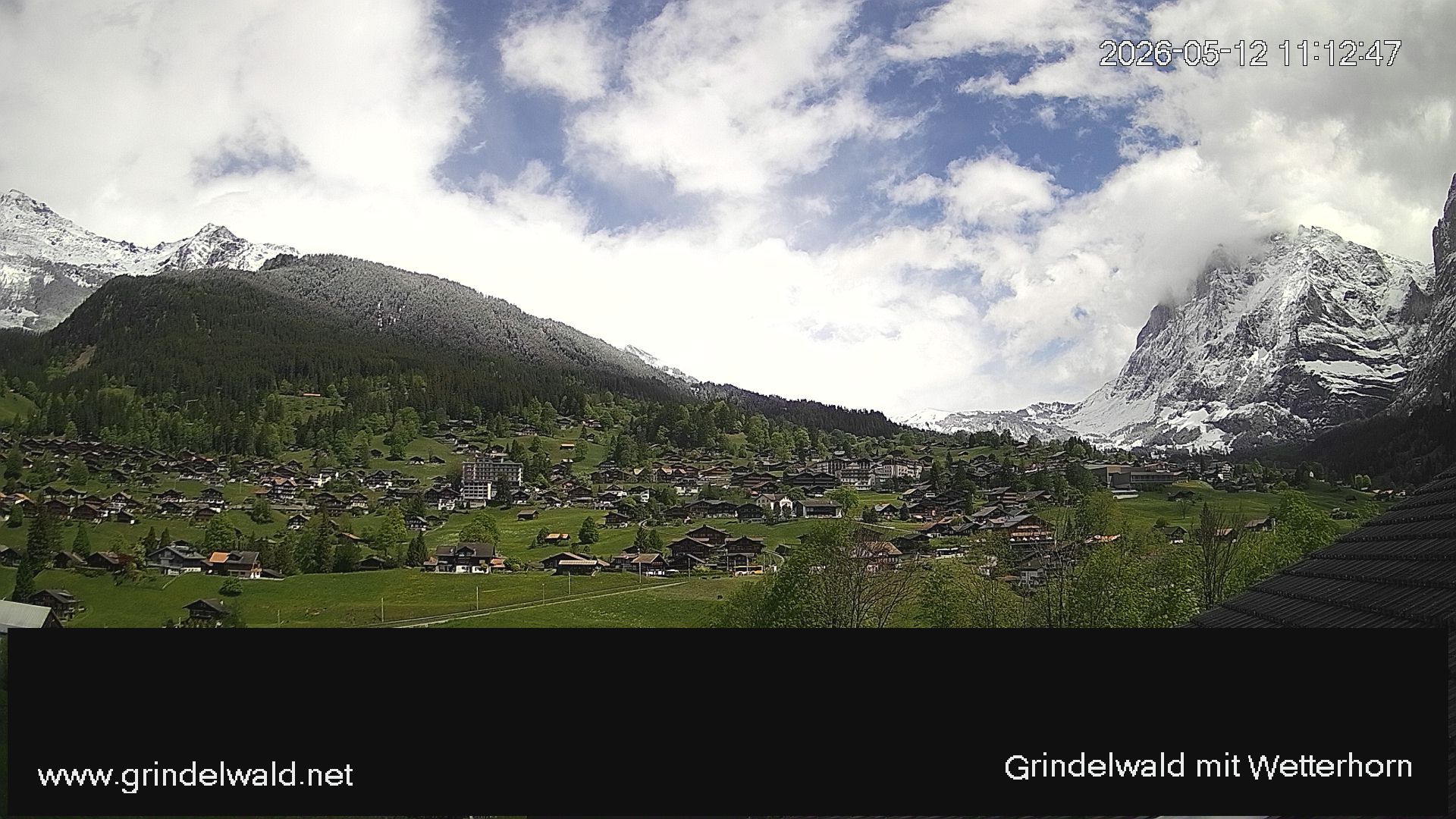 Grindelwald › Nordosten: Grindelwald - Dorf - Wetterhorn