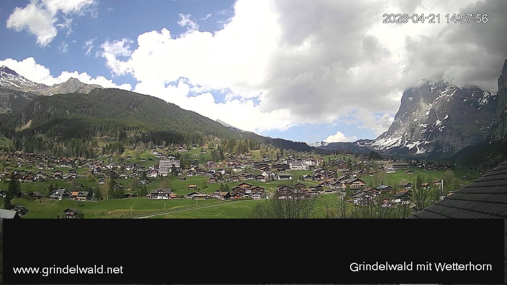Grindelwald › Nordosten: Grindelwald - Dorf - Wetterhorn