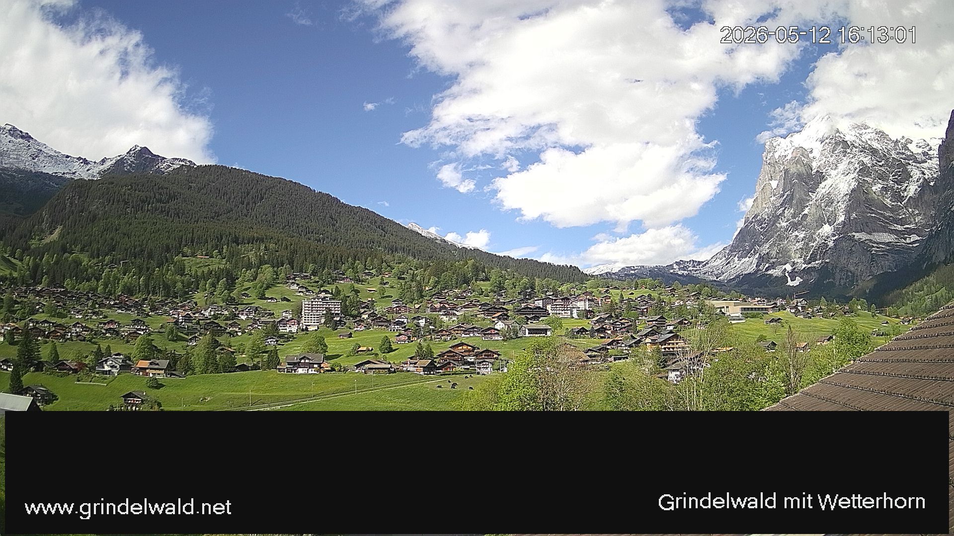Grindelwald › Nordosten: Grindelwald - Dorf - Wetterhorn
