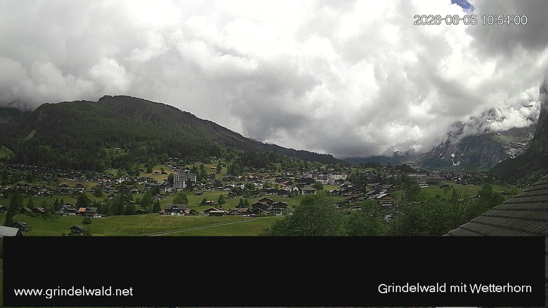 Grindelwald › Nordosten: Grindelwald - Dorf - Wetterhorn