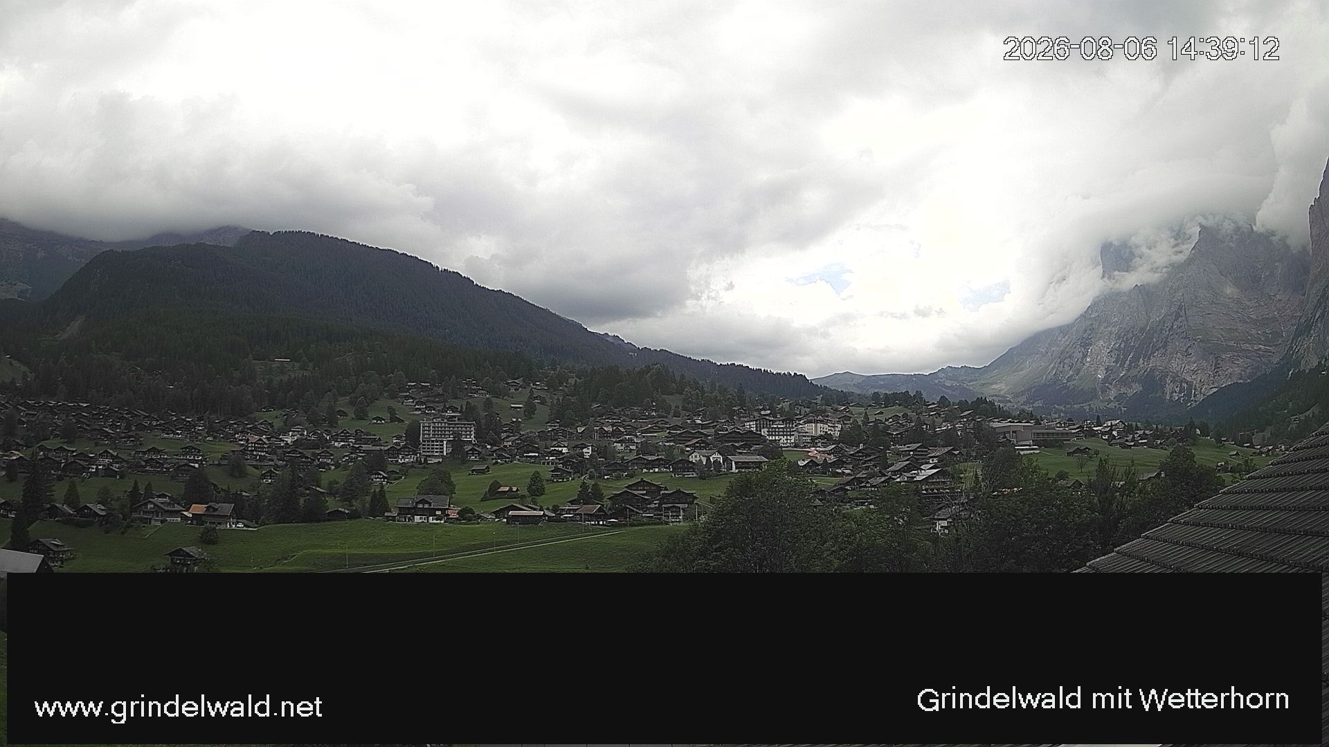 Grindelwald › Nordosten: Grindelwald - Dorf - Wetterhorn