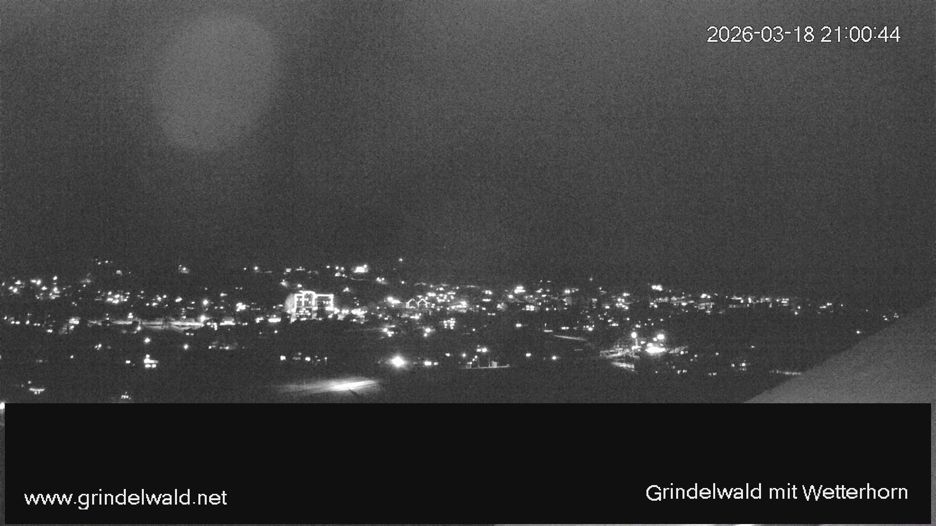 Grindelwald: Grindelwald - Dorf - Wetterhorn