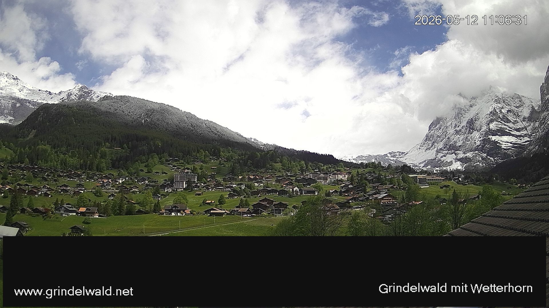 Grindelwald › Nordosten: Grindelwald - Dorf - Wetterhorn