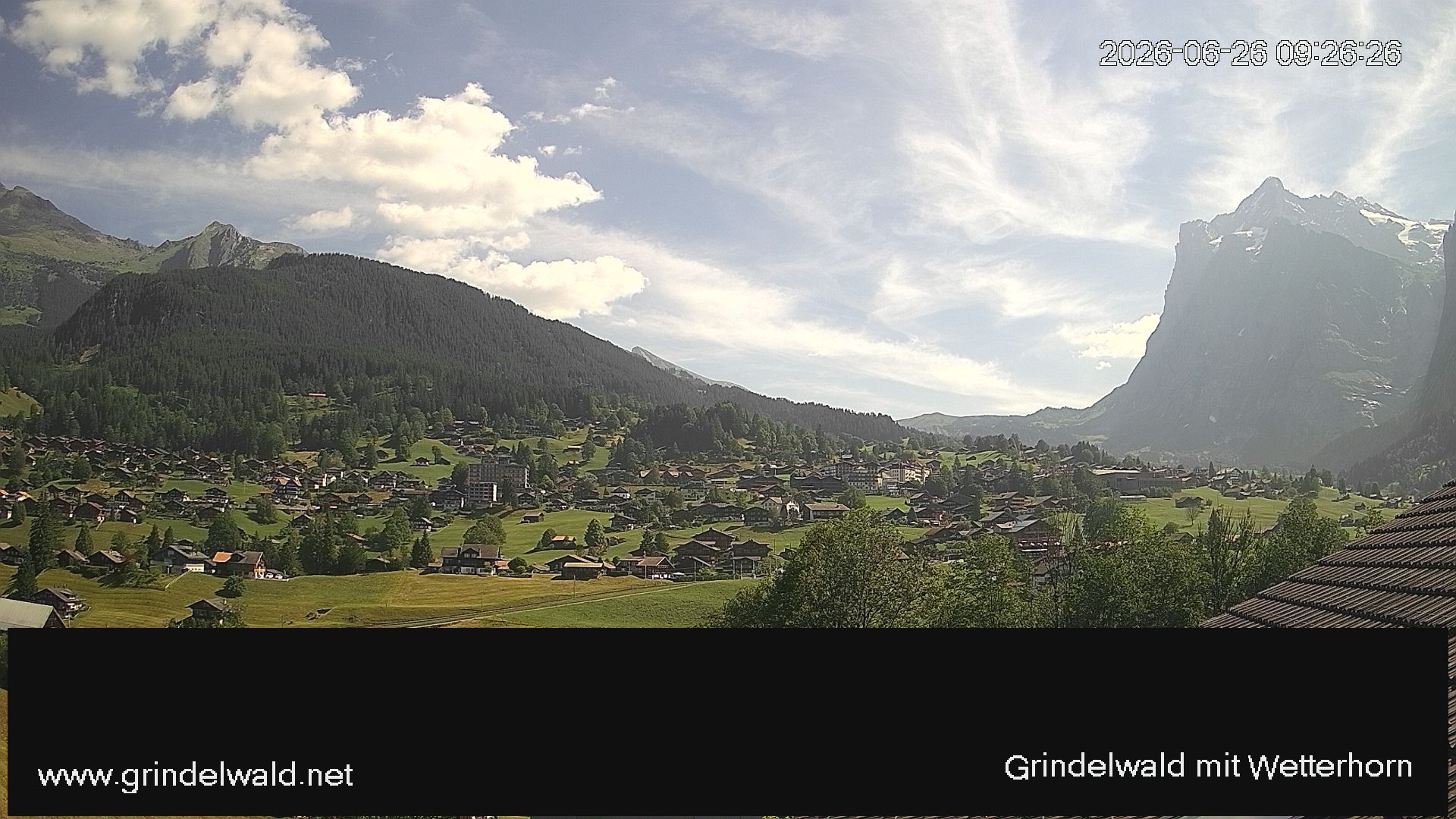 Grindelwald › Nordosten: Grindelwald - Dorf - Wetterhorn