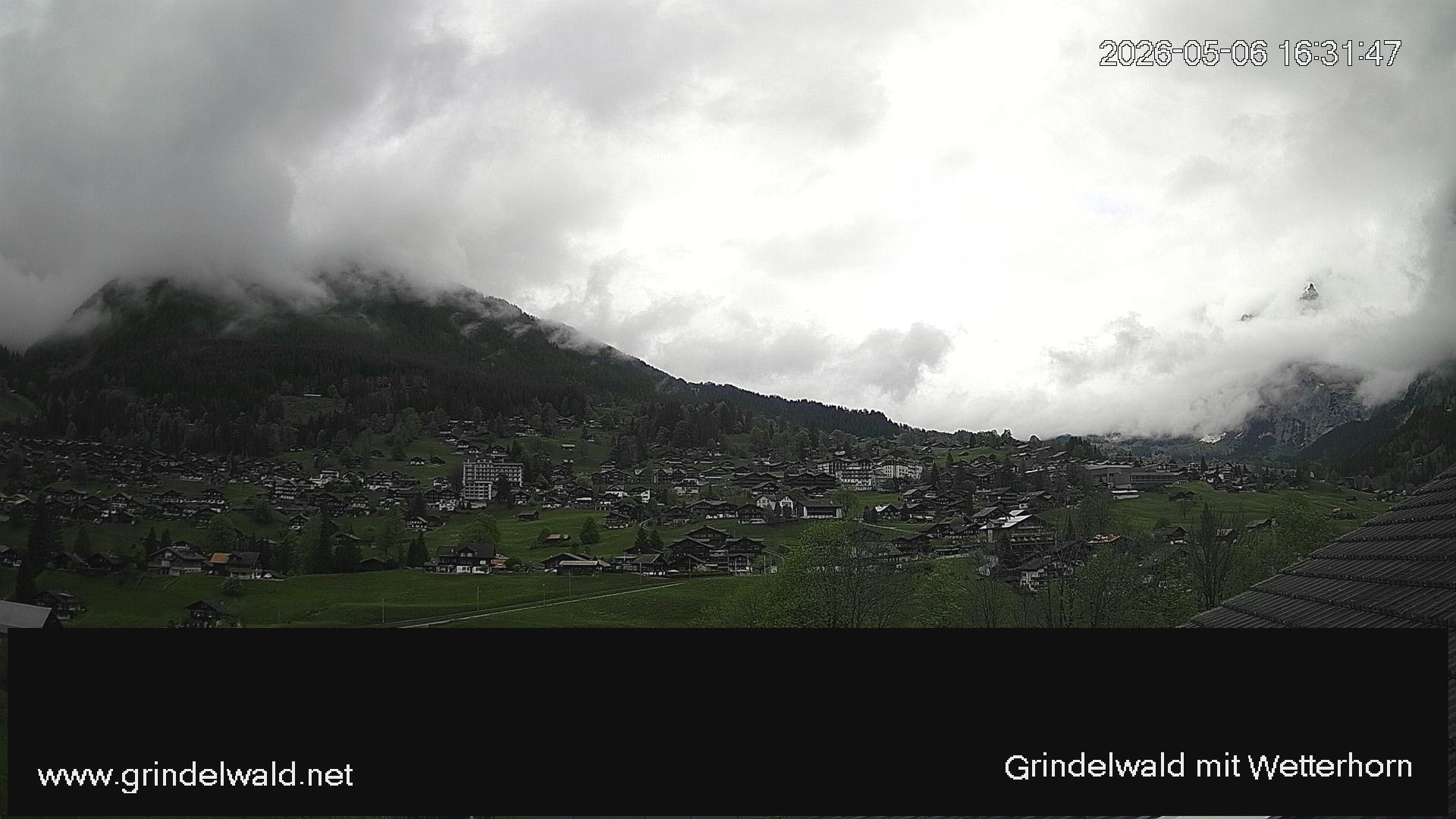 Grindelwald › Nordosten: Grindelwald - Dorf - Wetterhorn