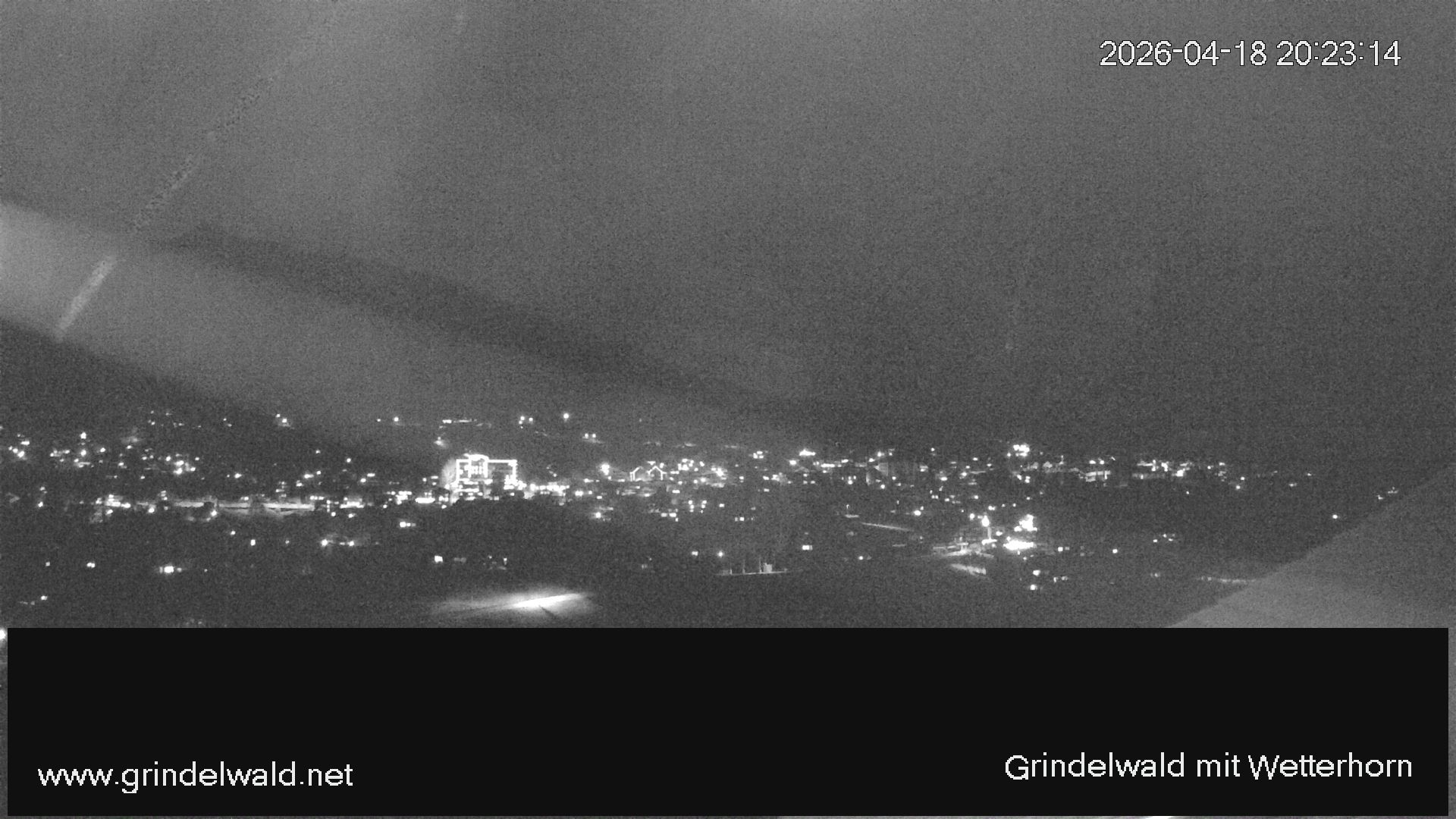 Grindelwald: Grindelwald - Dorf - Wetterhorn