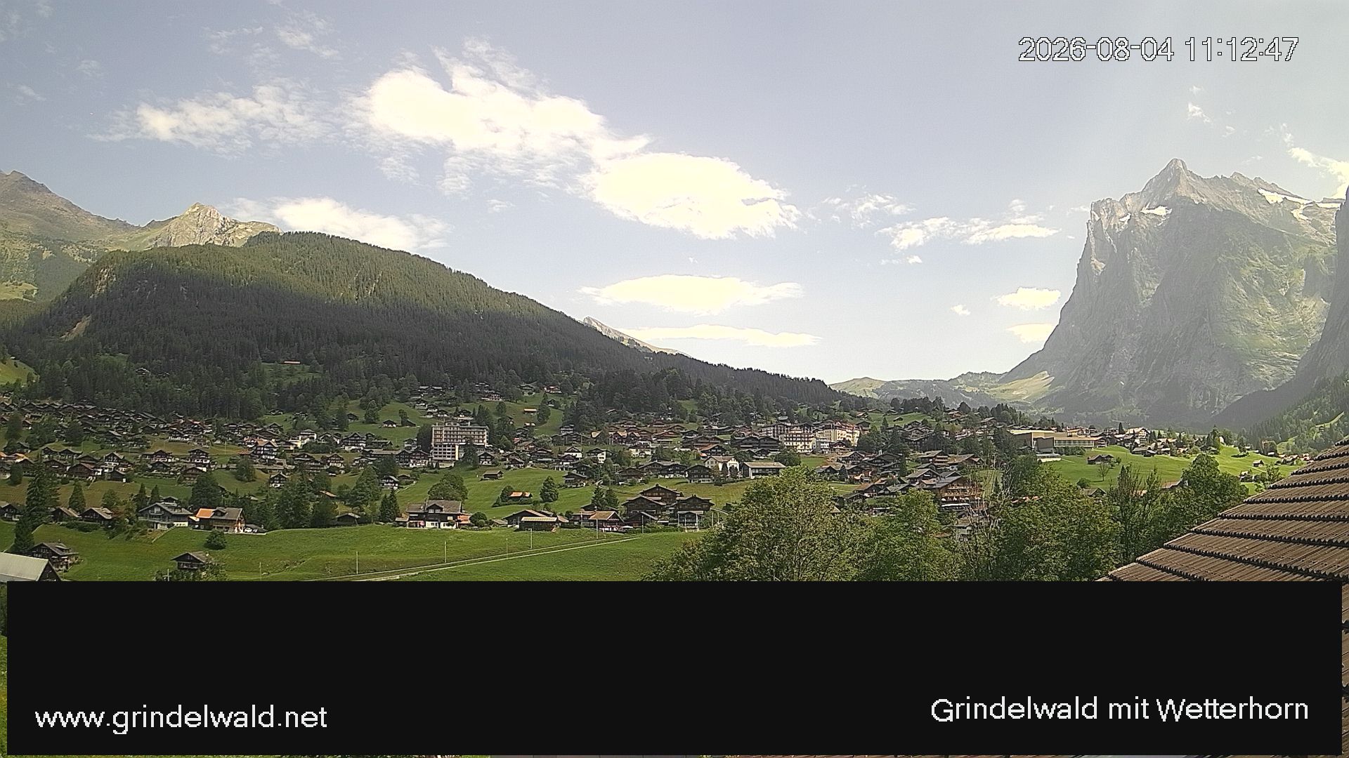 Grindelwald › Nordosten: Grindelwald - Dorf - Wetterhorn