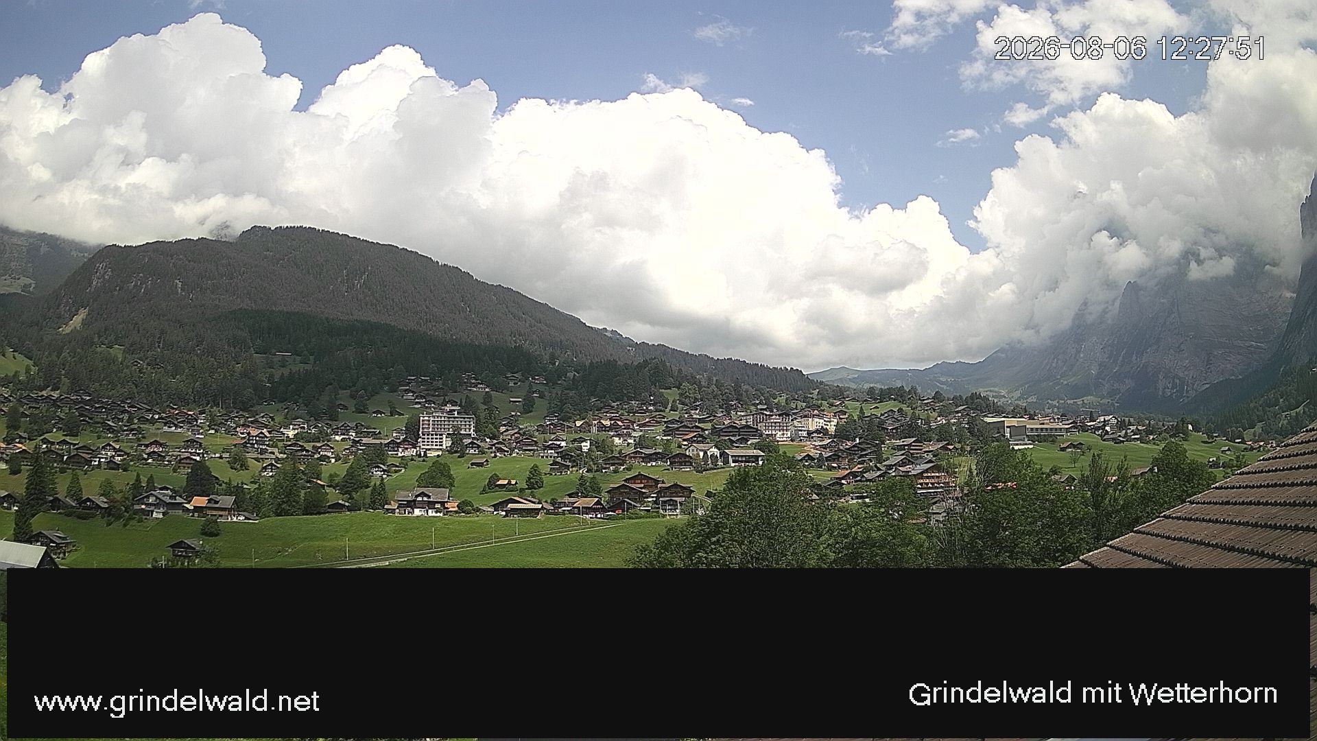 Grindelwald › Nordosten: Grindelwald - Dorf - Wetterhorn