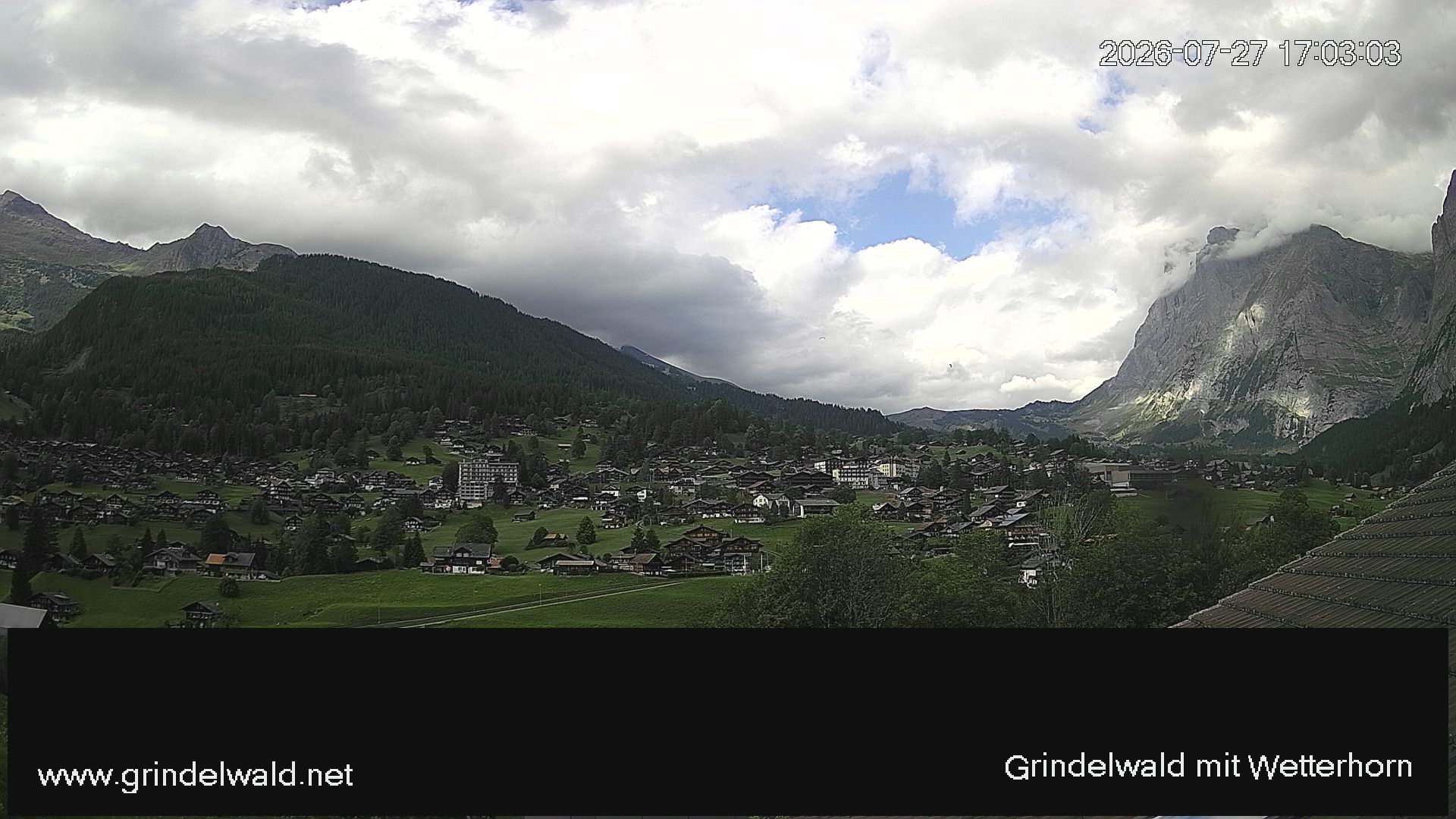 Grindelwald › Nordosten: Grindelwald - Dorf - Wetterhorn