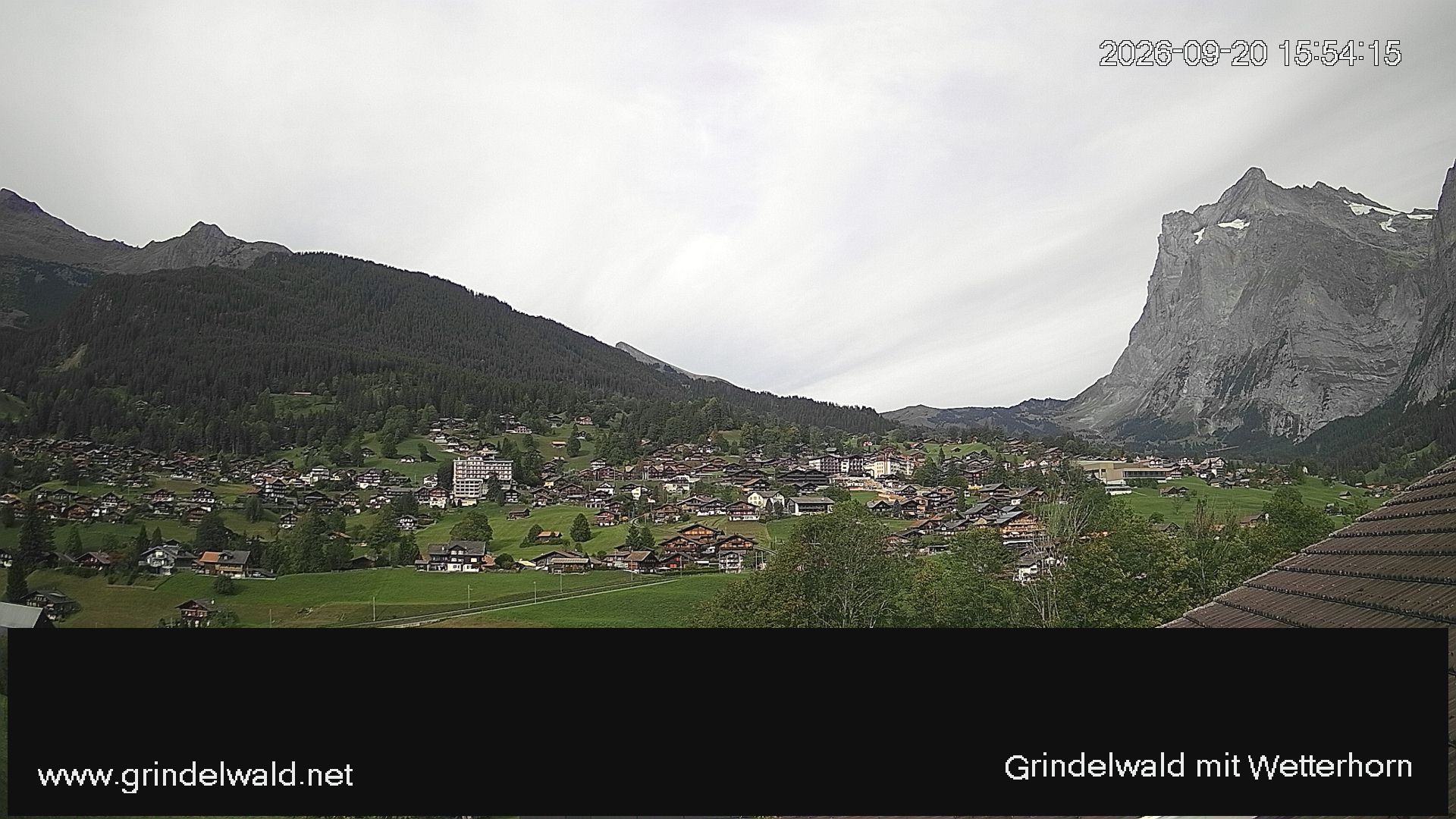Grindelwald › Nordosten: Grindelwald - Dorf - Wetterhorn