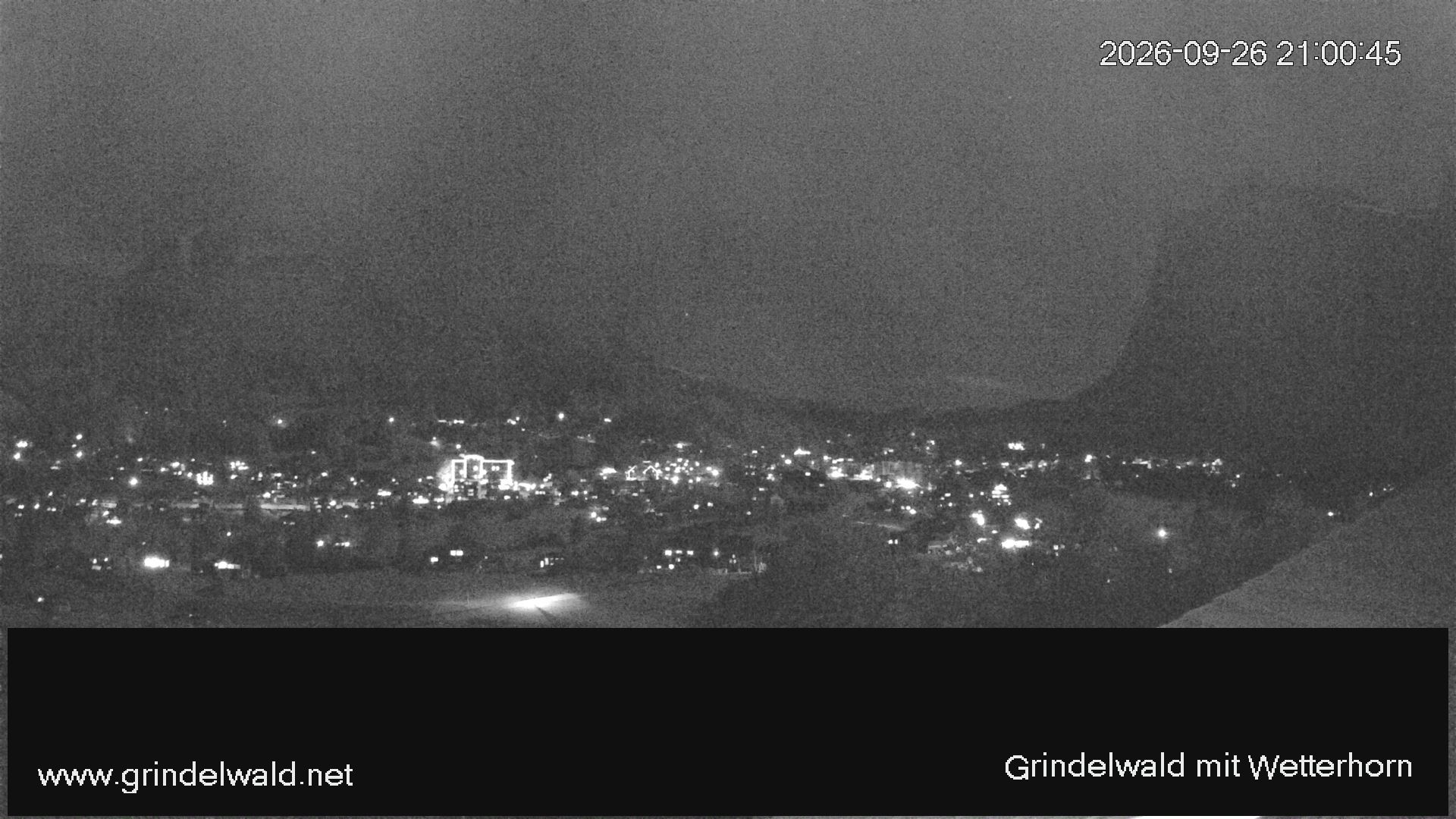 Grindelwald › Nordosten: Grindelwald - Dorf - Wetterhorn