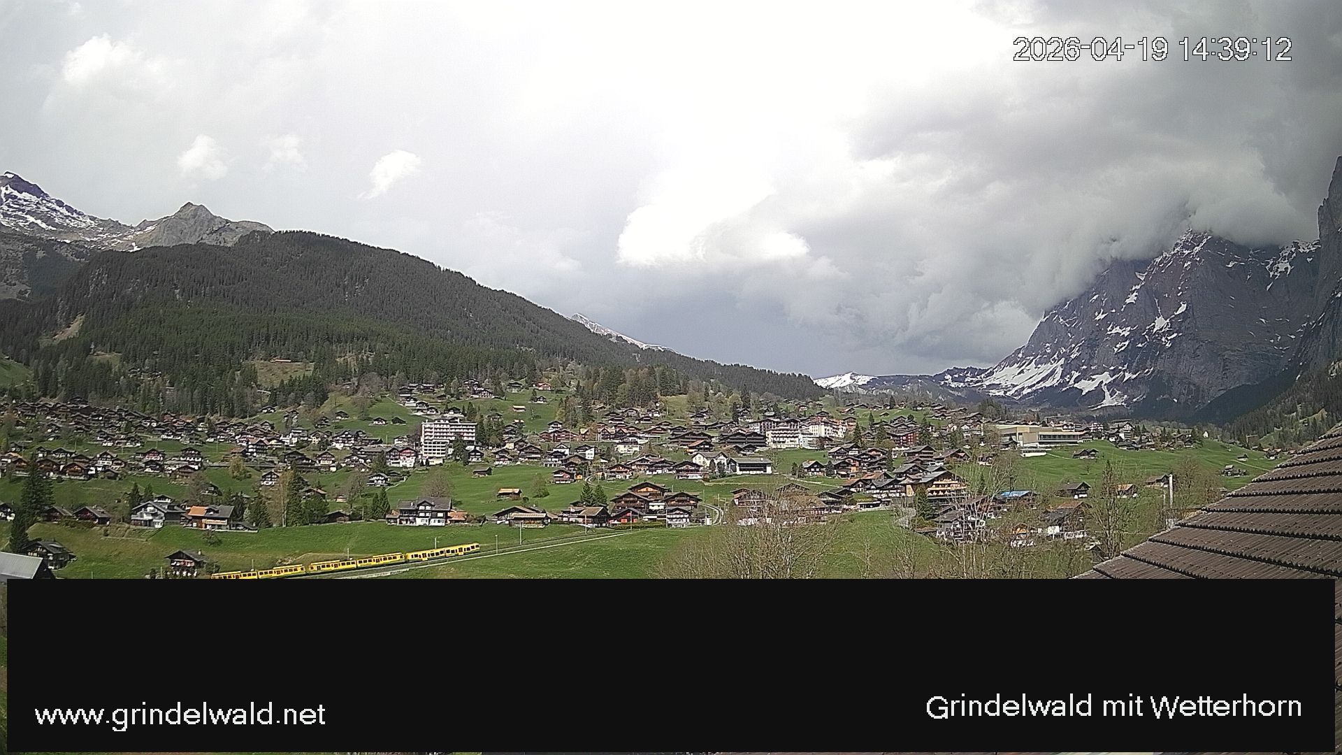 Grindelwald › Nordosten: Grindelwald - Dorf - Wetterhorn