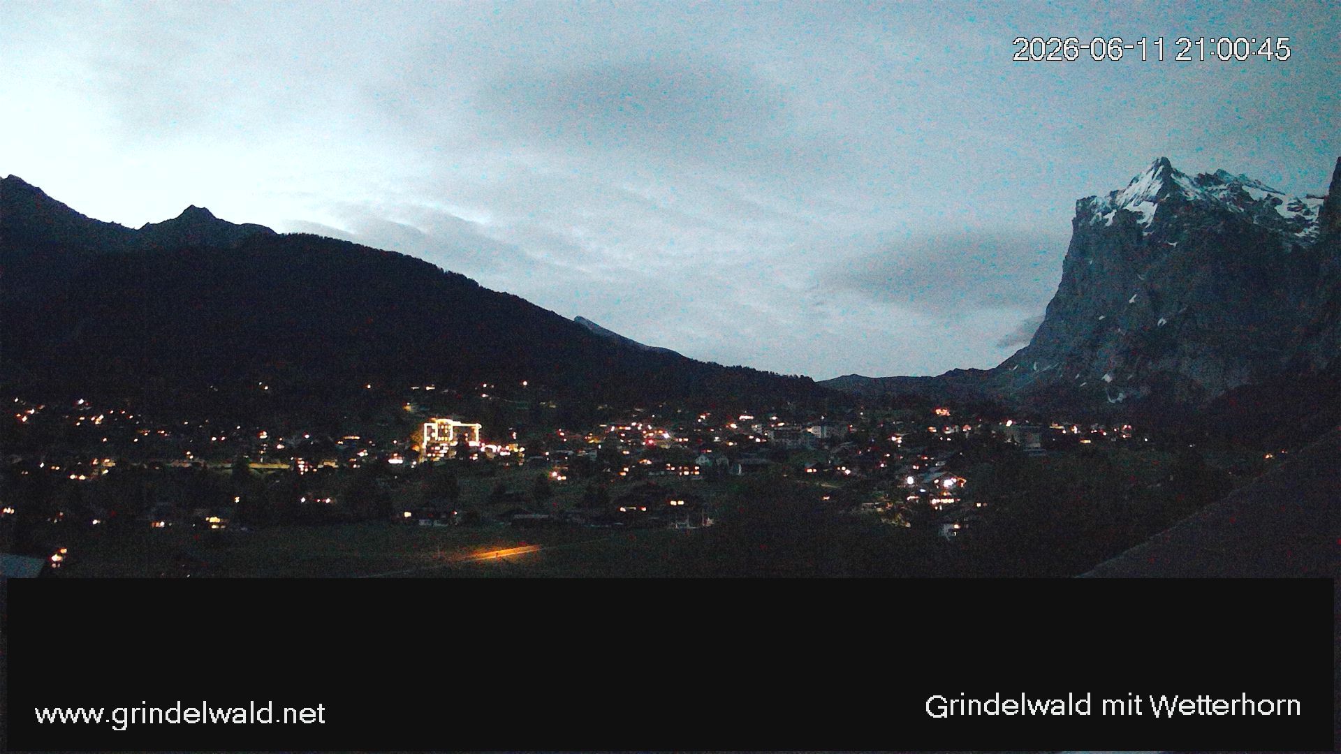 Grindelwald › Nordosten: Grindelwald - Dorf - Wetterhorn