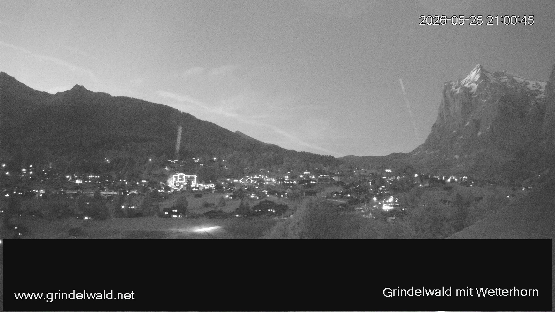 Grindelwald › Nordosten: Grindelwald - Dorf - Wetterhorn
