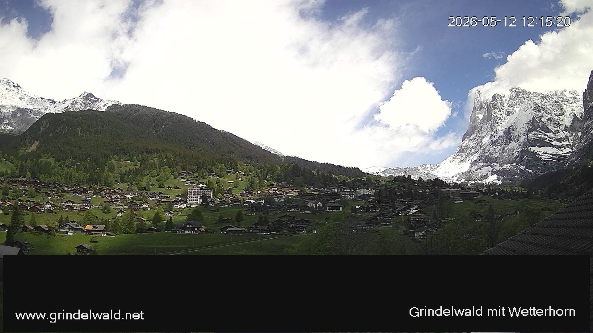 Grindelwald › Nordosten: Grindelwald - Dorf - Wetterhorn