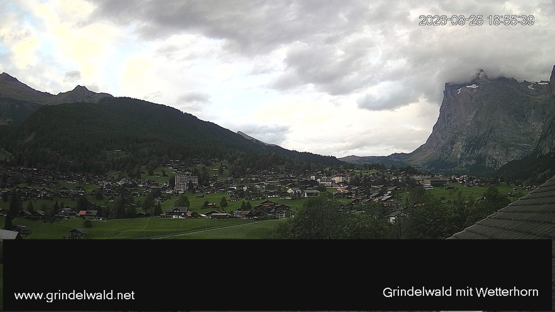 Grindelwald › Nordosten: Grindelwald - Dorf - Wetterhorn