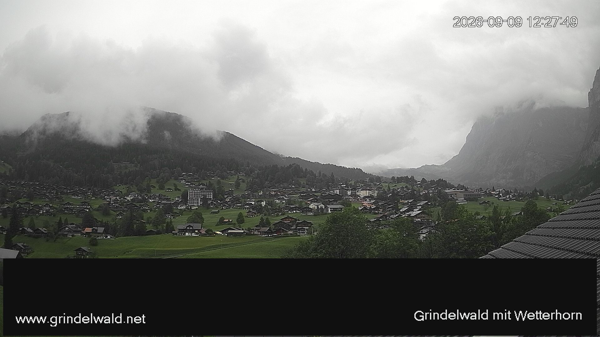 Grindelwald › Nordosten: Grindelwald - Dorf - Wetterhorn