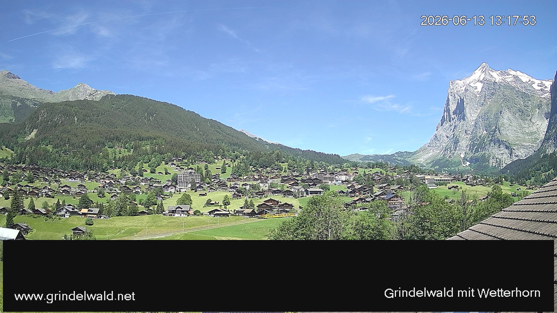 Grindelwald › Nordosten: Grindelwald - Dorf - Wetterhorn