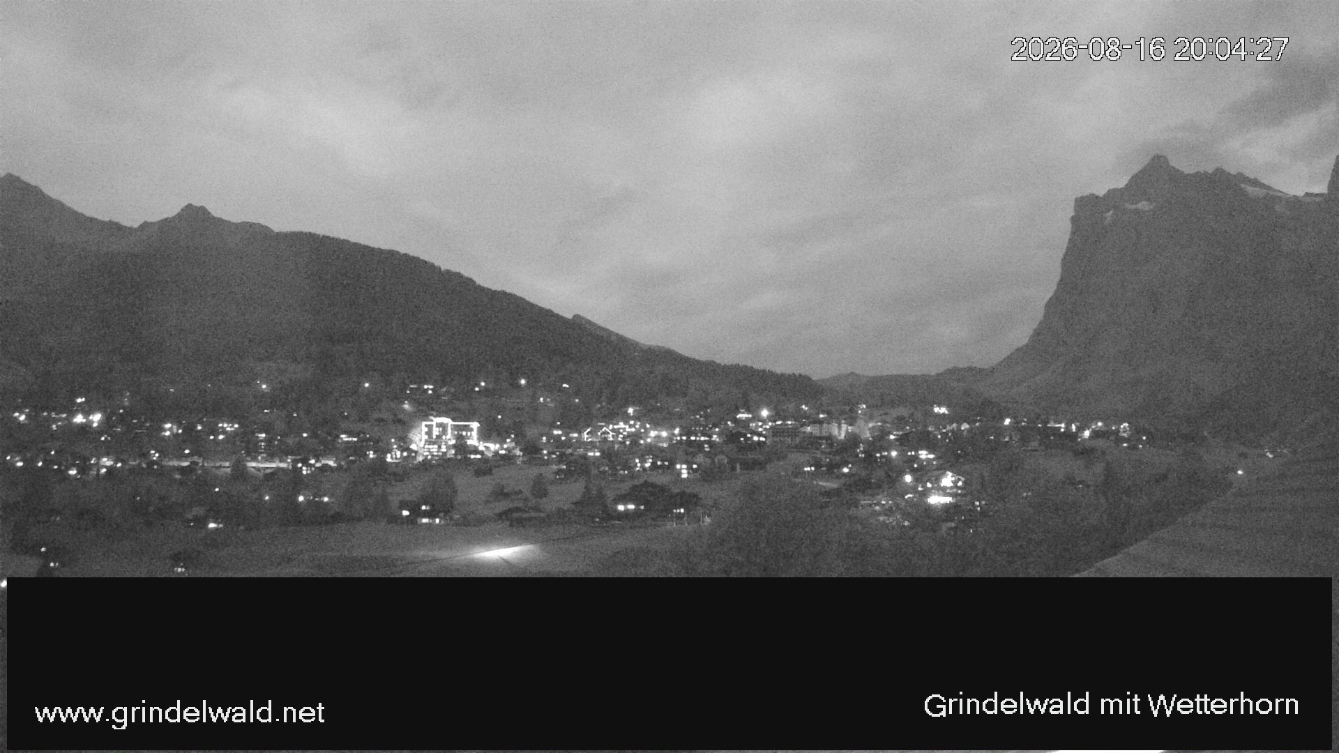 Grindelwald › Nordosten: Grindelwald - Dorf - Wetterhorn