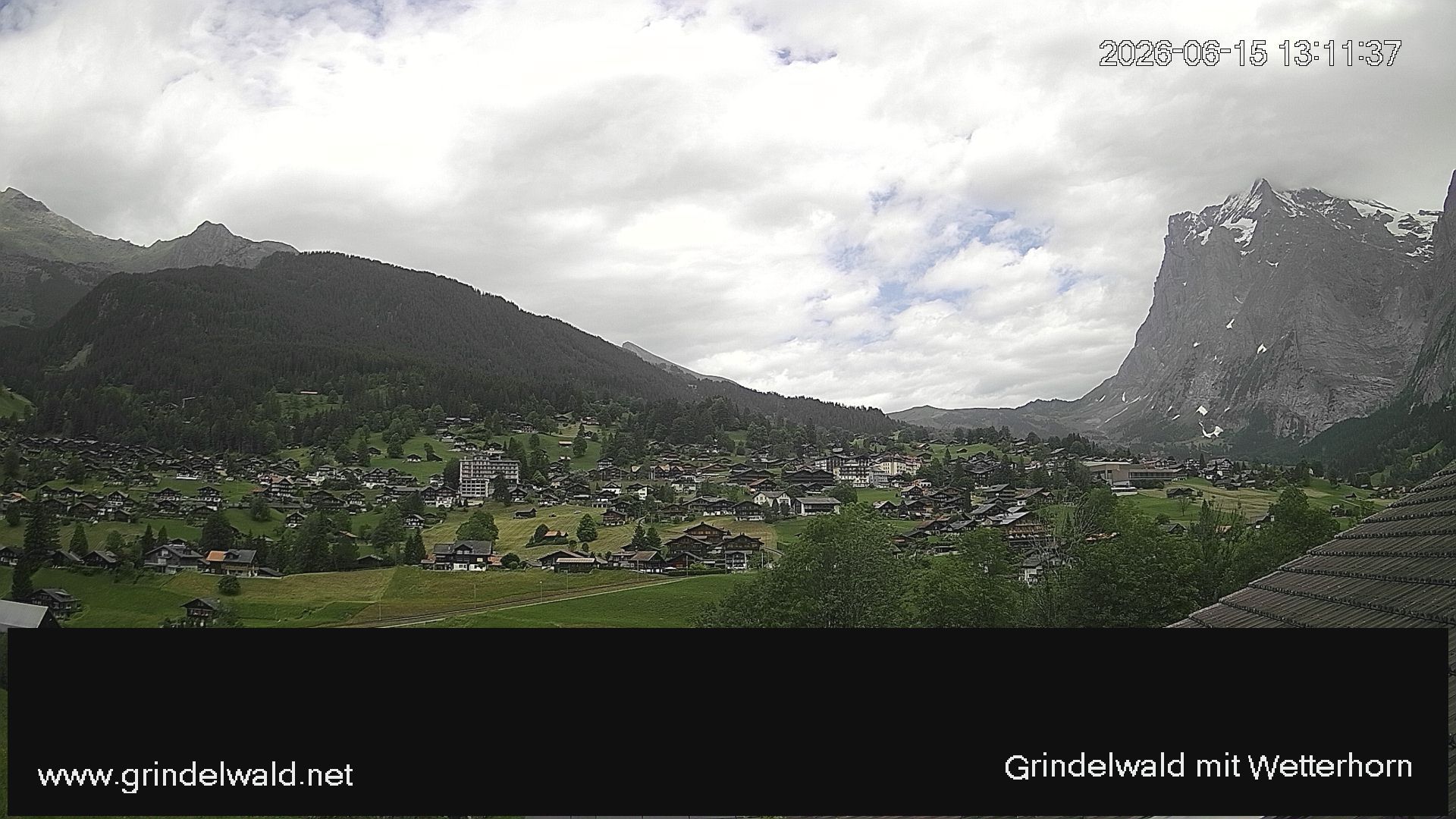 Grindelwald › Nordosten: Grindelwald - Dorf - Wetterhorn
