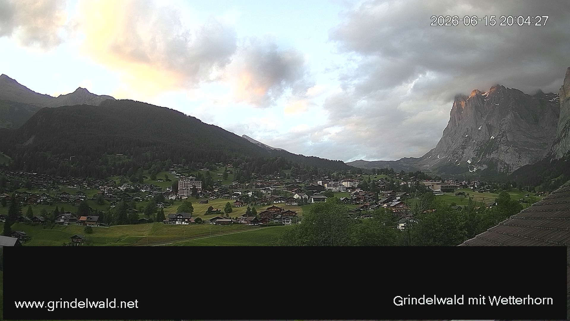 Grindelwald › Nordosten: Grindelwald - Dorf - Wetterhorn