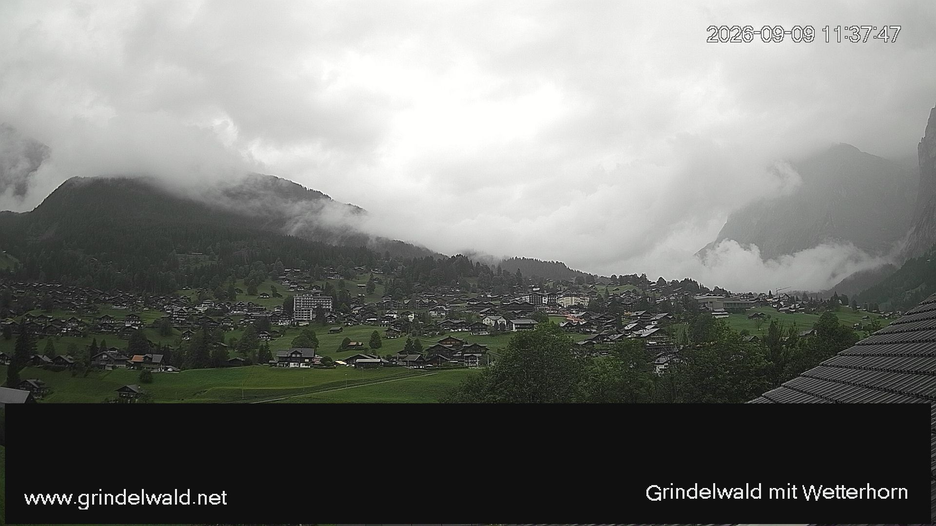 Grindelwald › Nordosten: Grindelwald - Dorf - Wetterhorn