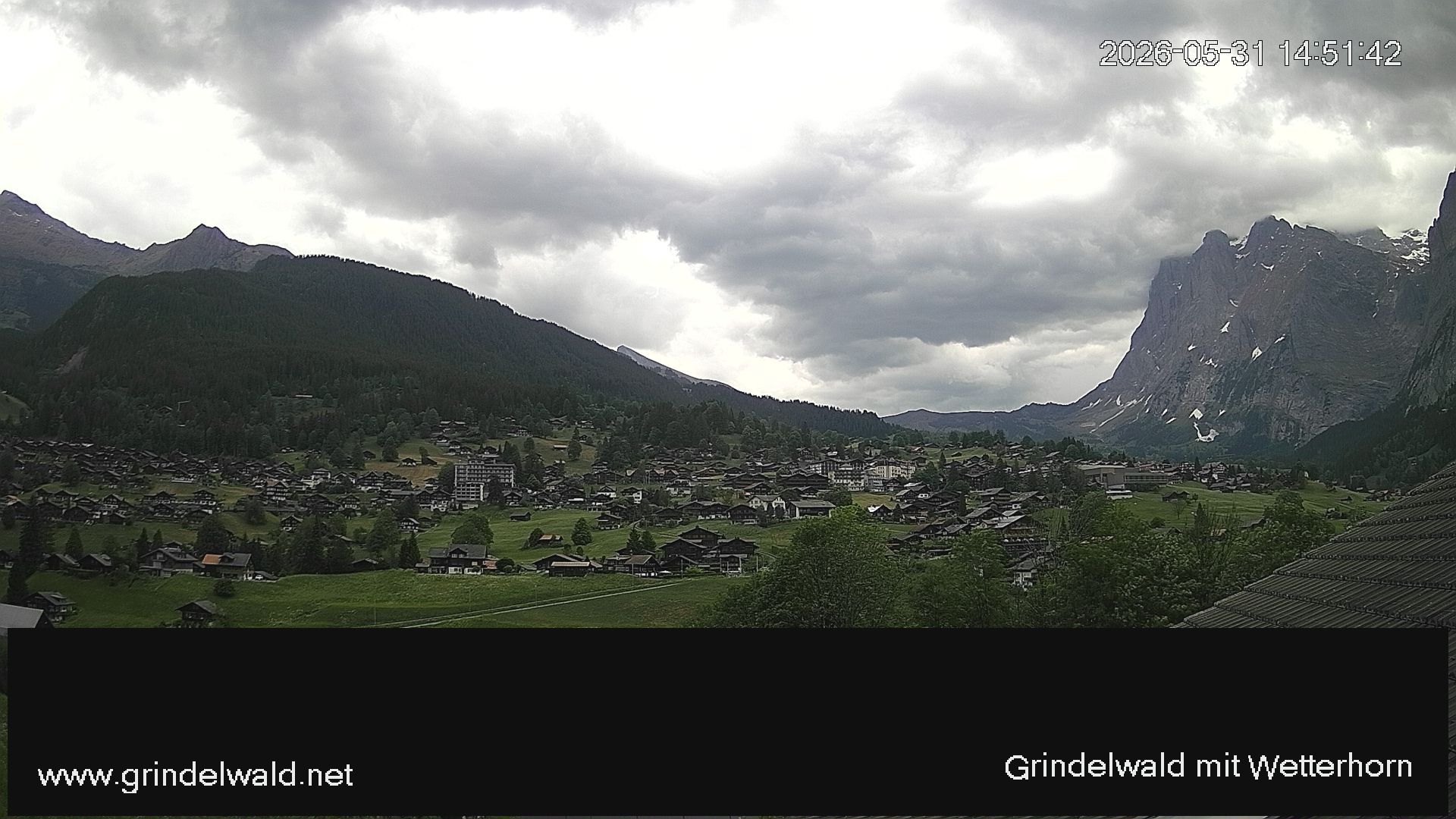 Grindelwald › Nordosten: Grindelwald - Dorf - Wetterhorn