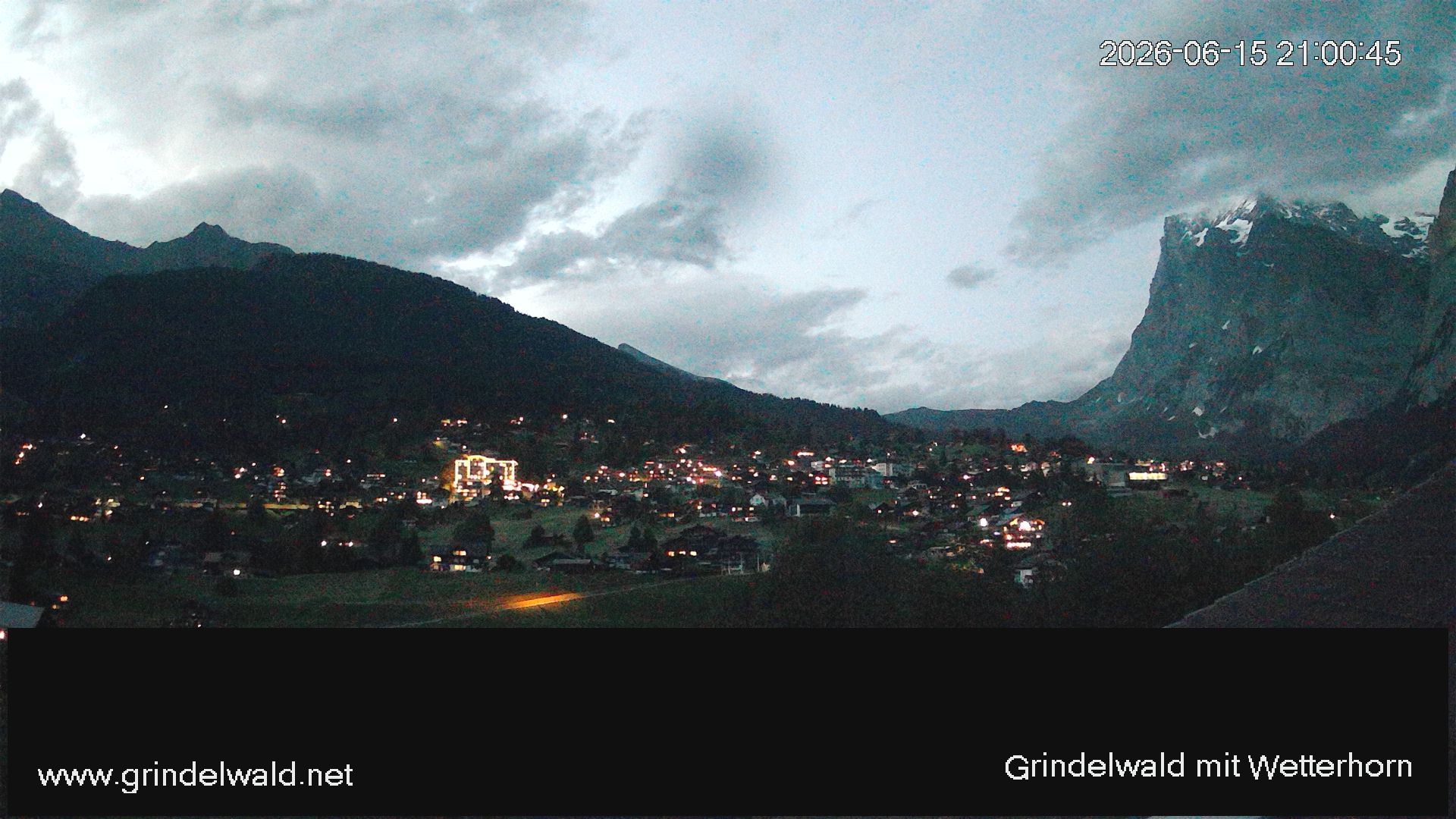 Grindelwald › Nordosten: Grindelwald - Dorf - Wetterhorn